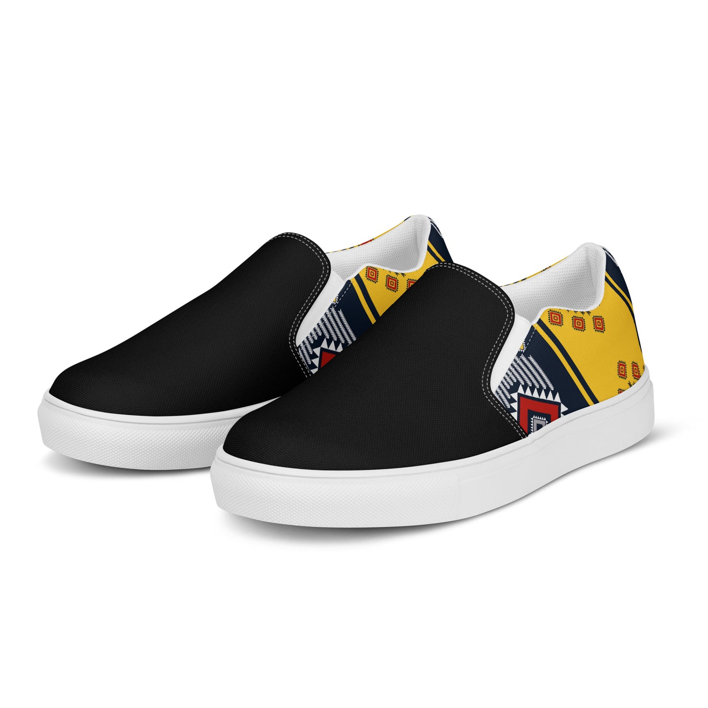 Southwest | Women’s Slip-on Canvas Shoes | Kaibito 2Tone