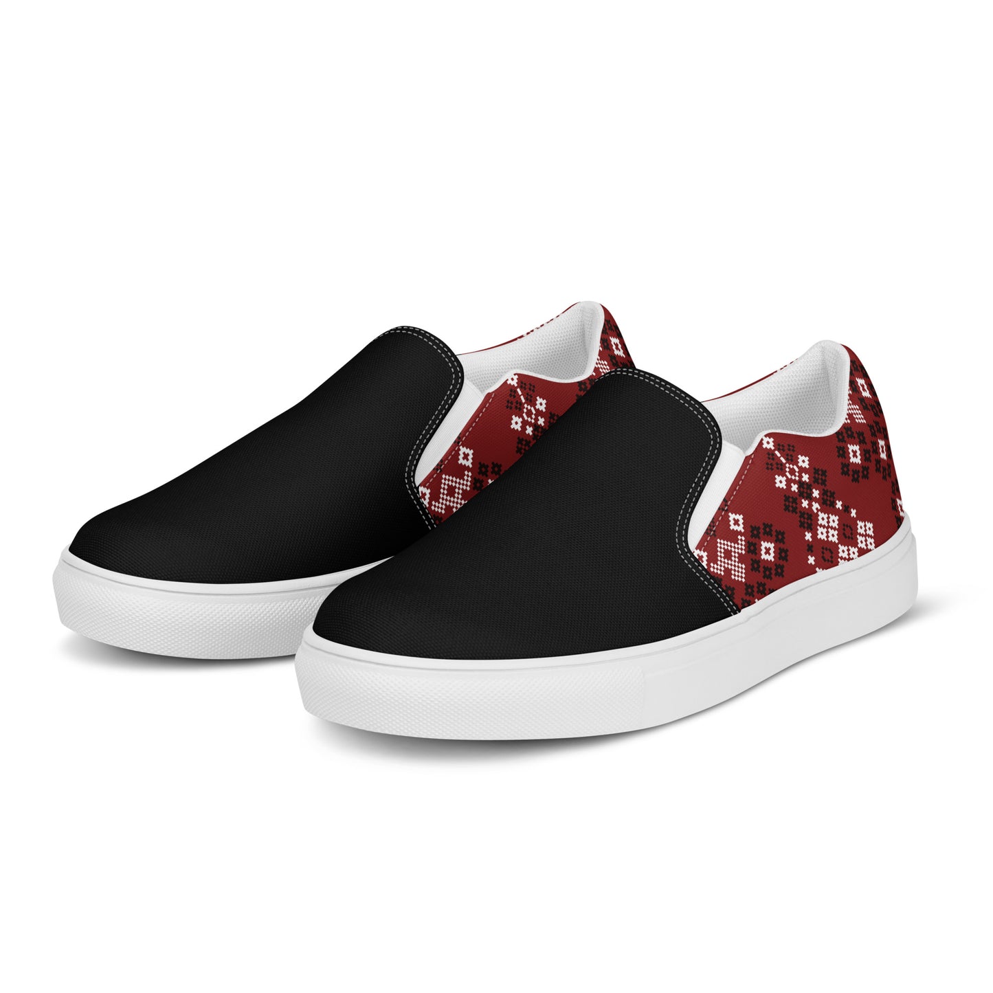 Southwest | Women’s Slip-on Canvas Shoes | Red Mesa 2Tone