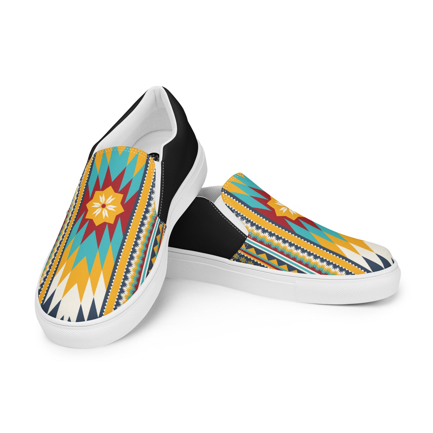 Southwest | Women’s Slip-on Canvas Shoes | Nakona Halftone