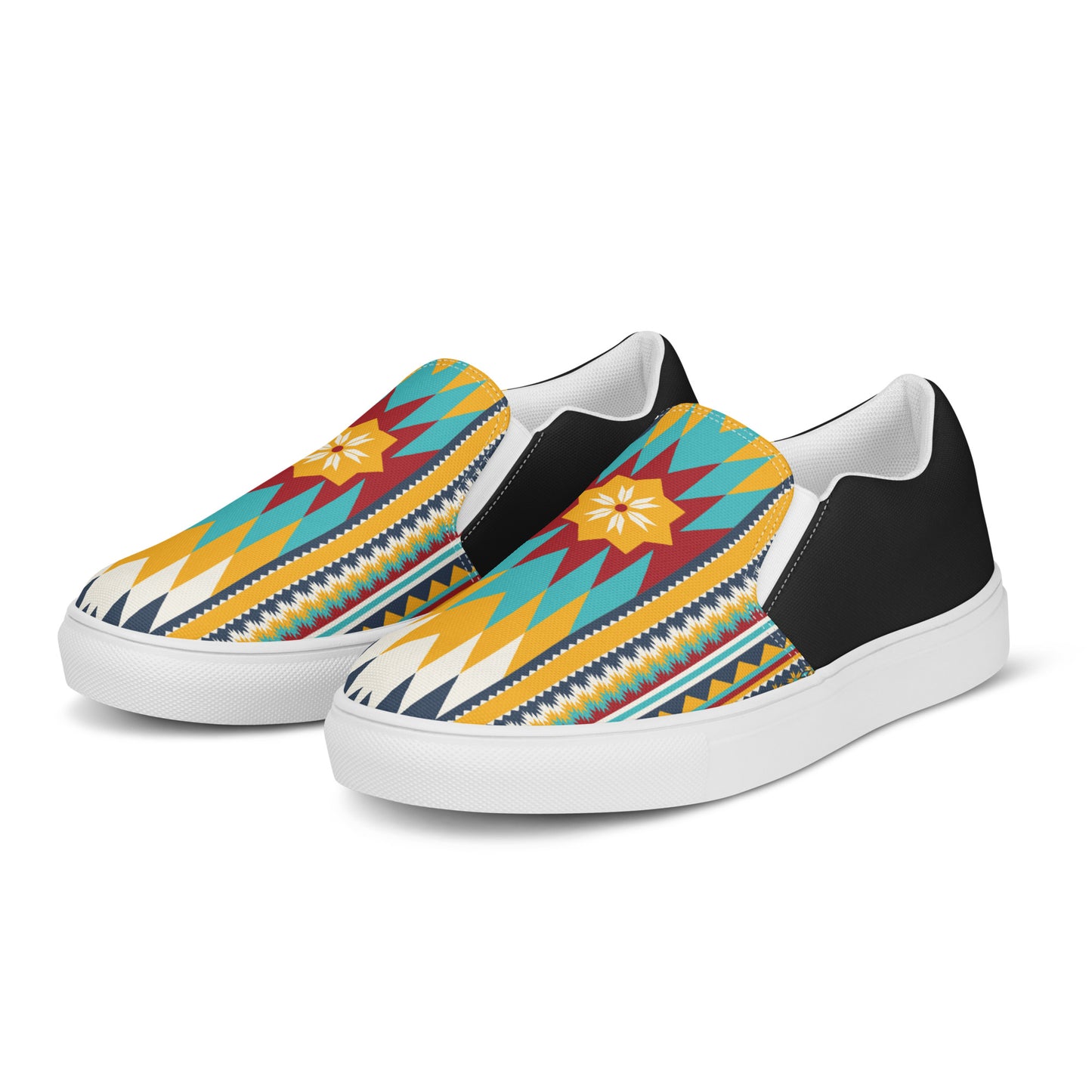 Southwest | Women’s Slip-on Canvas Shoes | Nakona Halftone