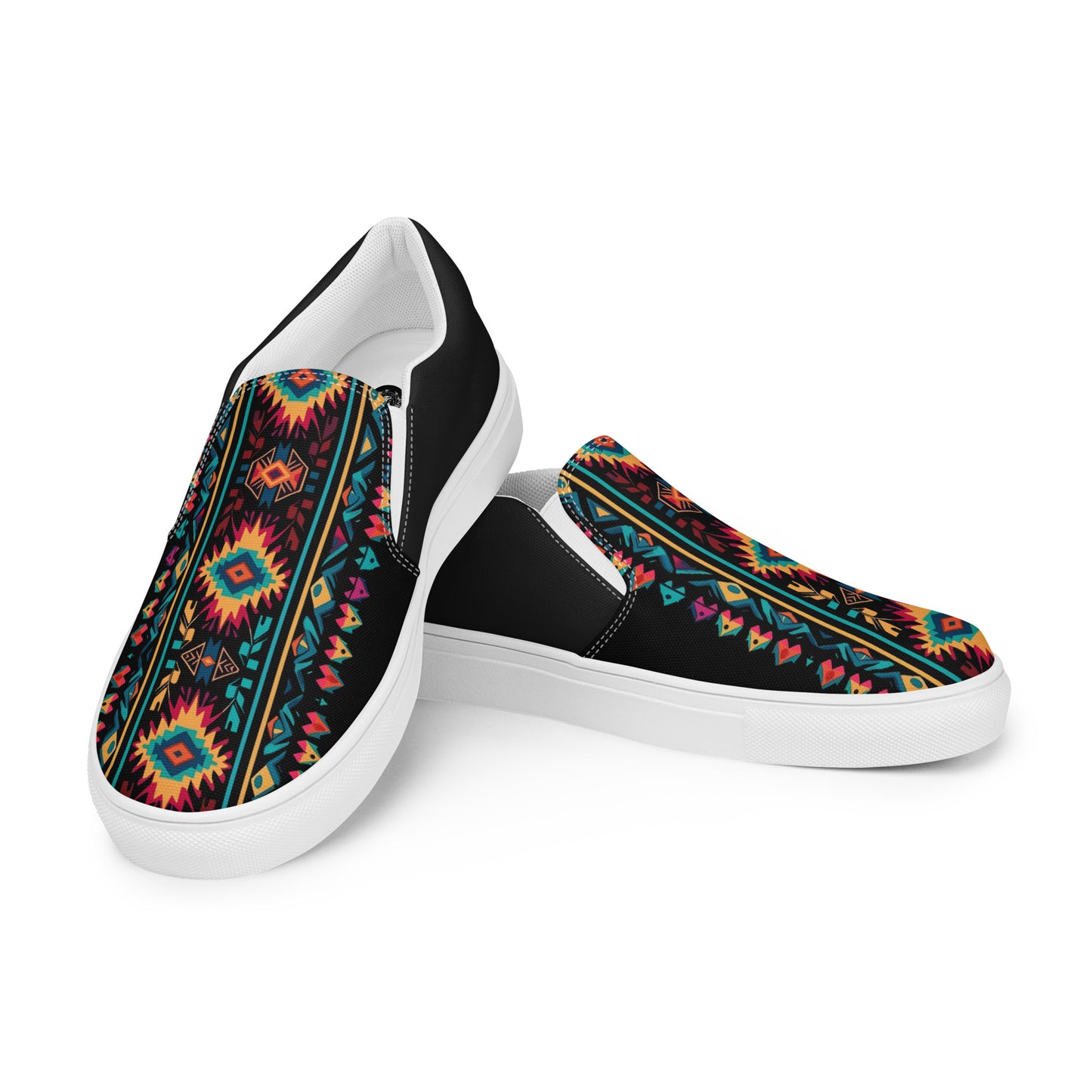 Southwest | Women’s Slip-on Canvas Shoes | Ixtlan Halftone