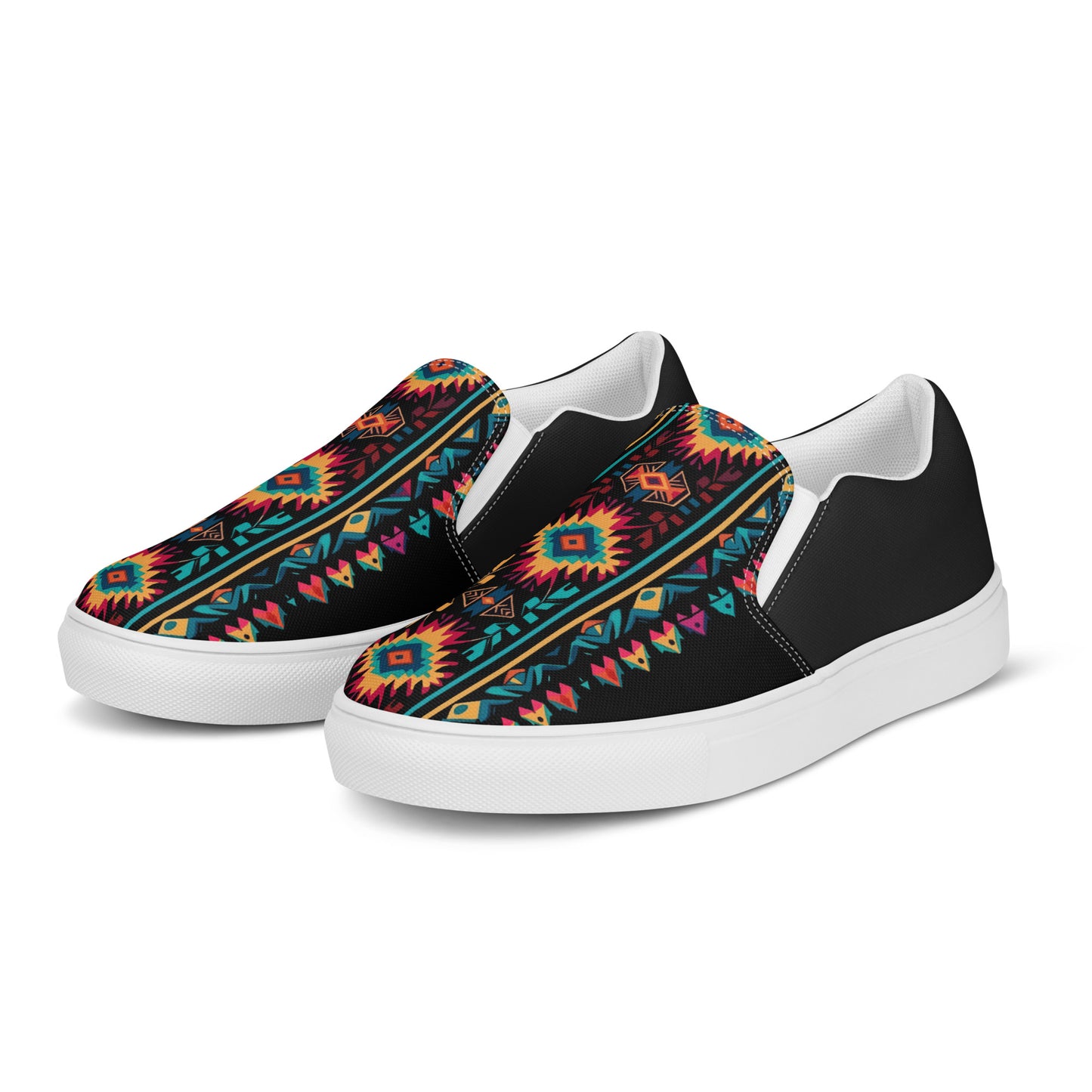 Southwest | Women’s Slip-on Canvas Shoes | Ixtlan Halftone