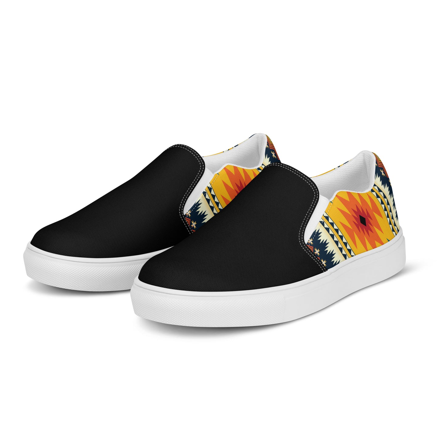 Southwest | Women’s Slip-on Canvas Shoes | Nakai 2Tone