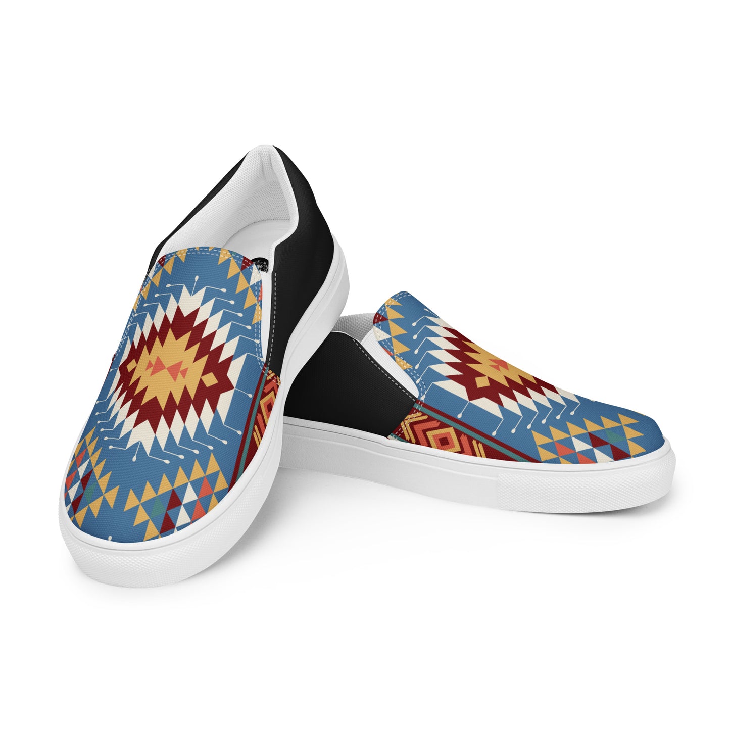 Southwest | Women’s Slip-on Canvas Shoes | Veyo Halftone