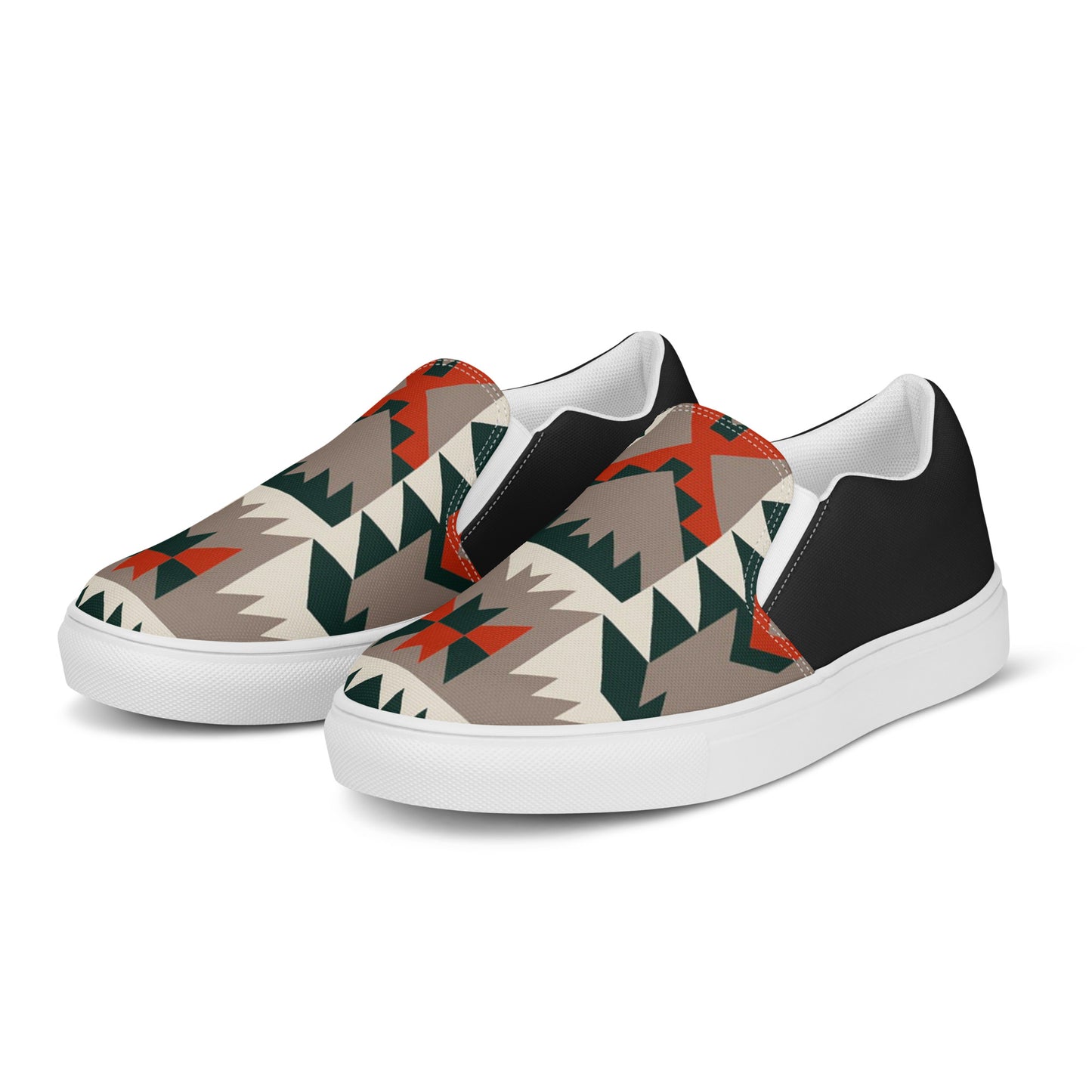 Southwest | Women’s Slip-on Canvas Shoes | Big Mesa Halftone