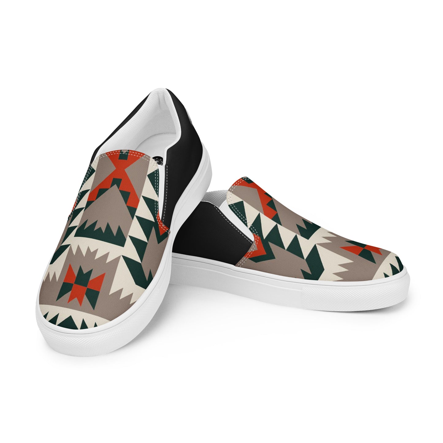 Southwest | Women’s Slip-on Canvas Shoes | Big Mesa Halftone