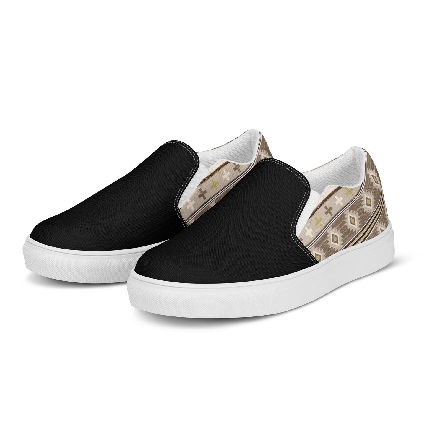 Southwest | Women’s Slip-on Canvas Shoes | Kewa 2Tone