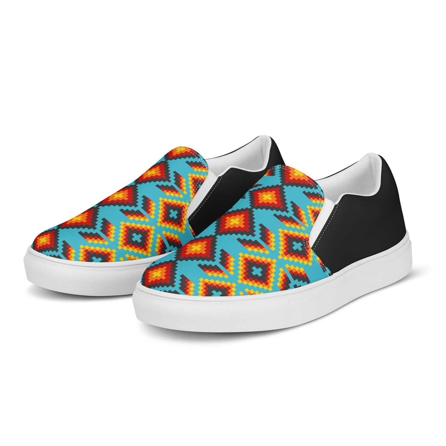 Southwest | Women’s Slip-on Canvas Shoes | Huichol Halftone