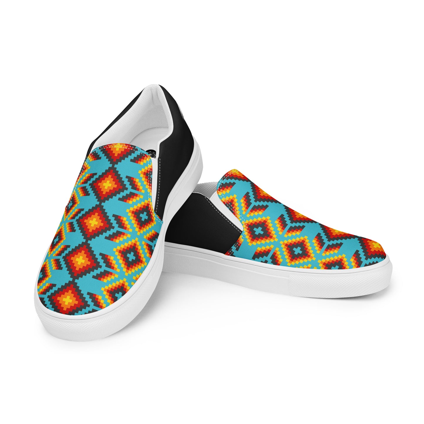 Southwest | Women’s Slip-on Canvas Shoes | Huichol Halftone