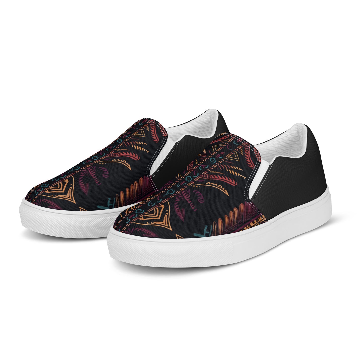 Southwest | Women’s Slip-on Canvas Shoes | Iktomi Halftone