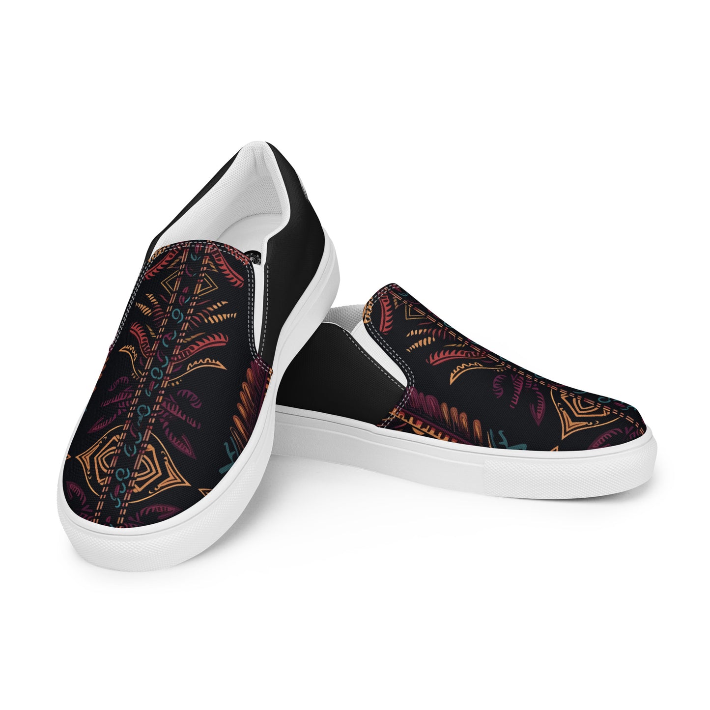 Southwest | Women’s Slip-on Canvas Shoes | Iktomi Halftone