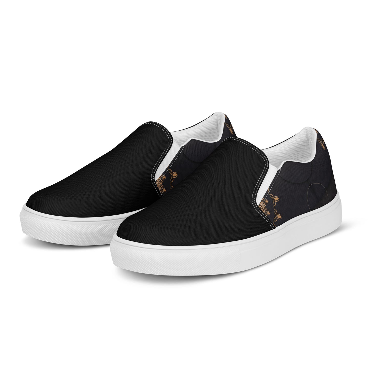 Silk Road | Women’s Slip-on Canvas Shoes | Morocco 2Tone