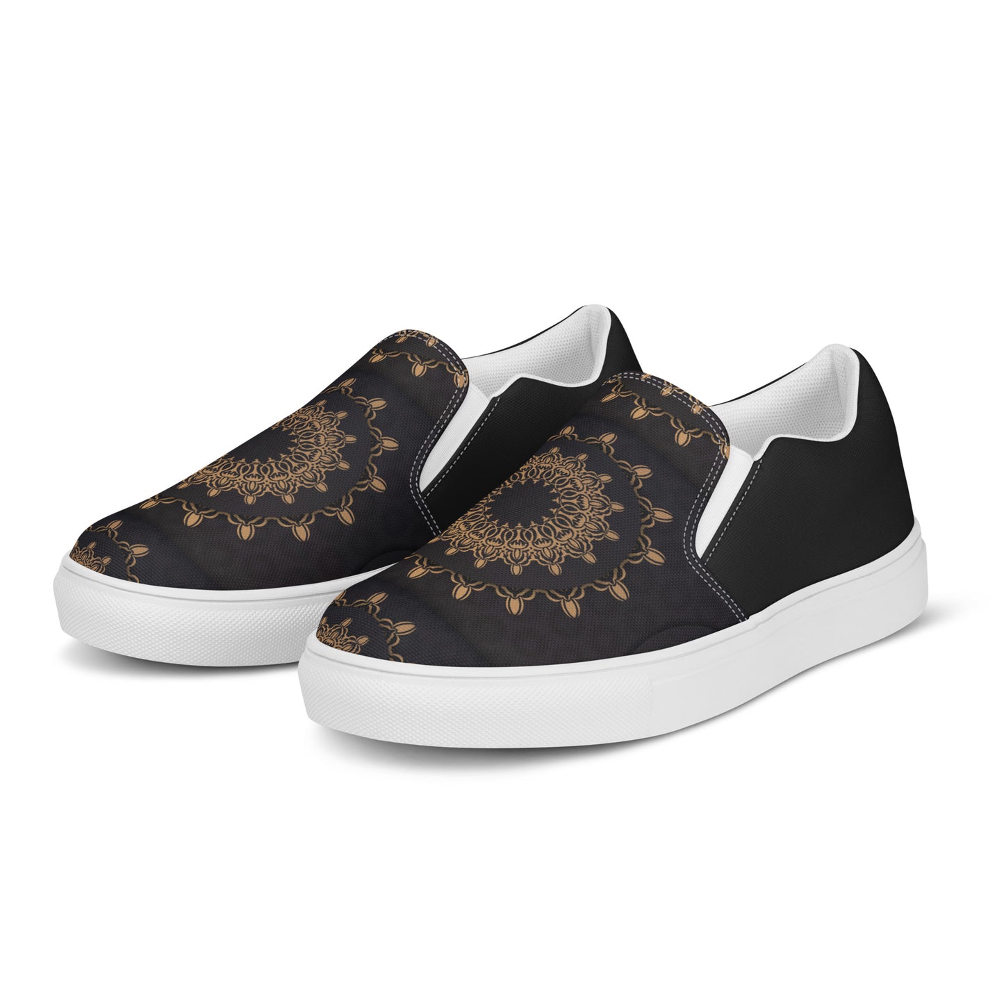 Silk Road | Women’s Slip-on Canvas Shoes | Morocco Halftone