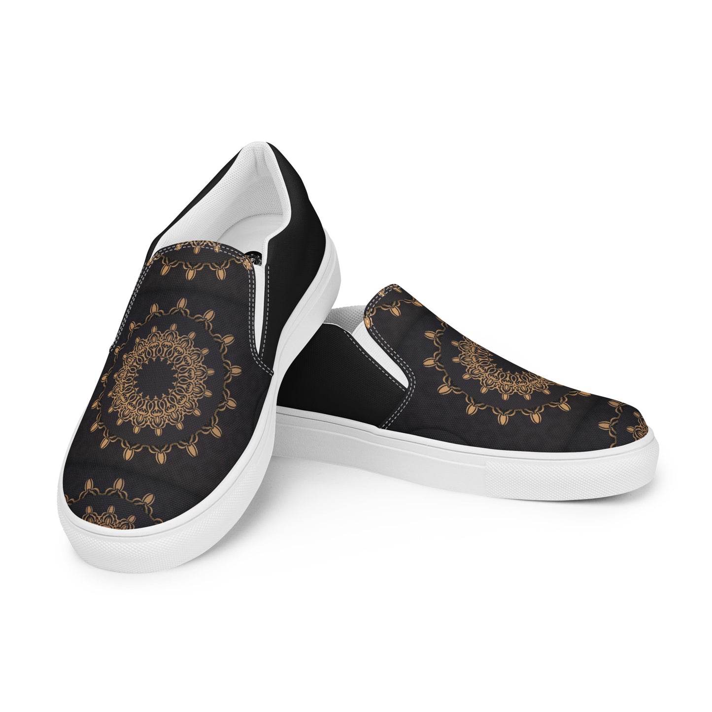 Silk Road | Women’s Slip-on Canvas Shoes | Morocco Halftone