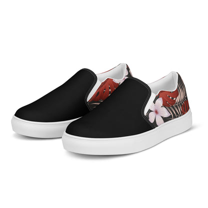 Eden Garden | Women’s Slip-on Canvas Shoes | Kuai 2Tone - WildSage Market