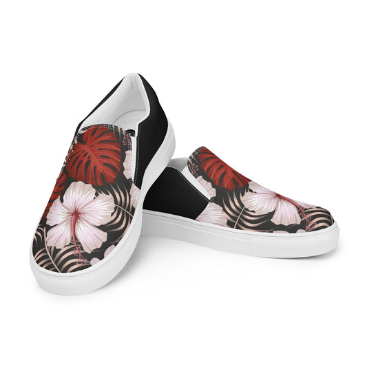 Eden Garden | Women’s Slip-on Canvas Shoes | Kuai Halftone