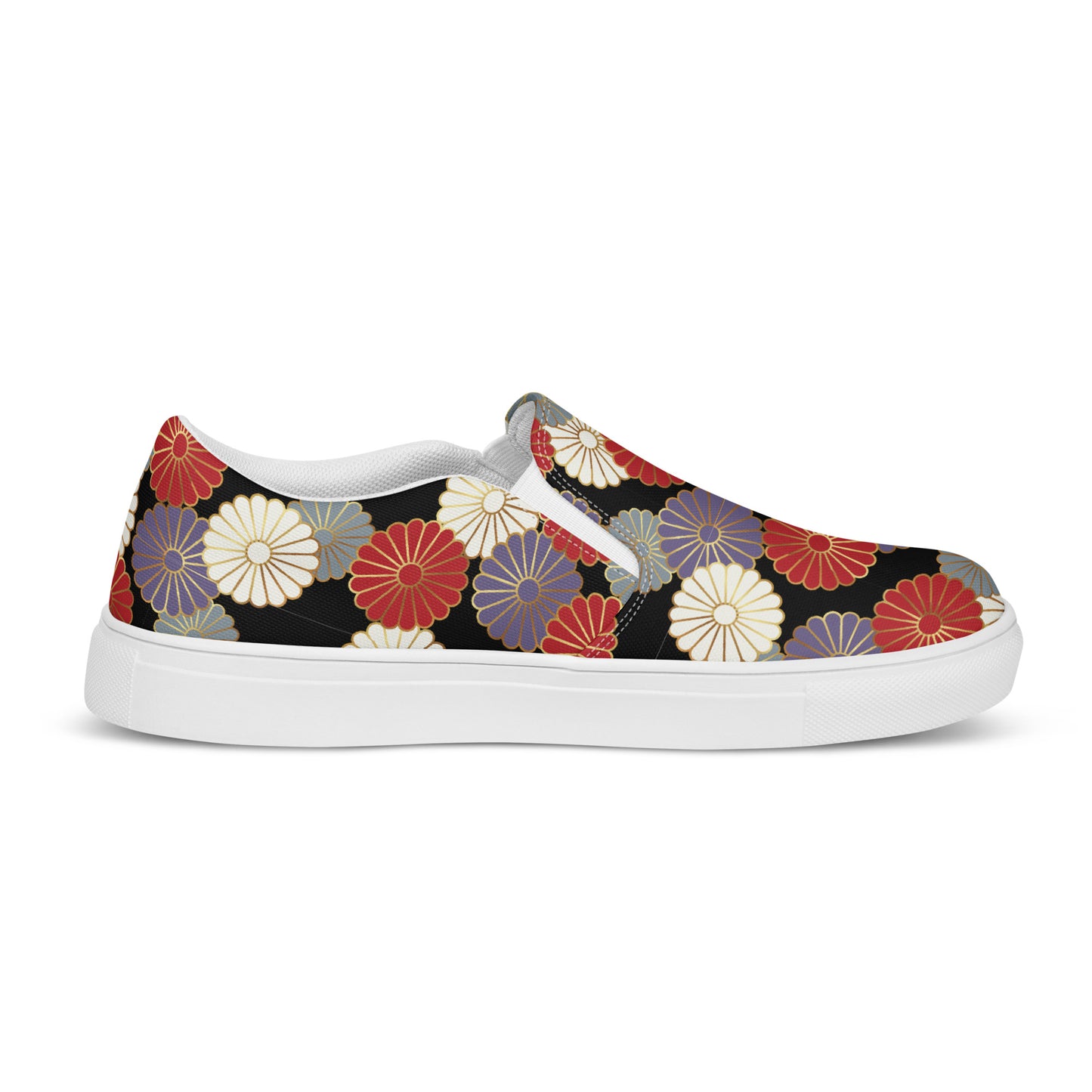 Silk Road | Women’s Slip-on Canvas Shoes | Chrysanthemum