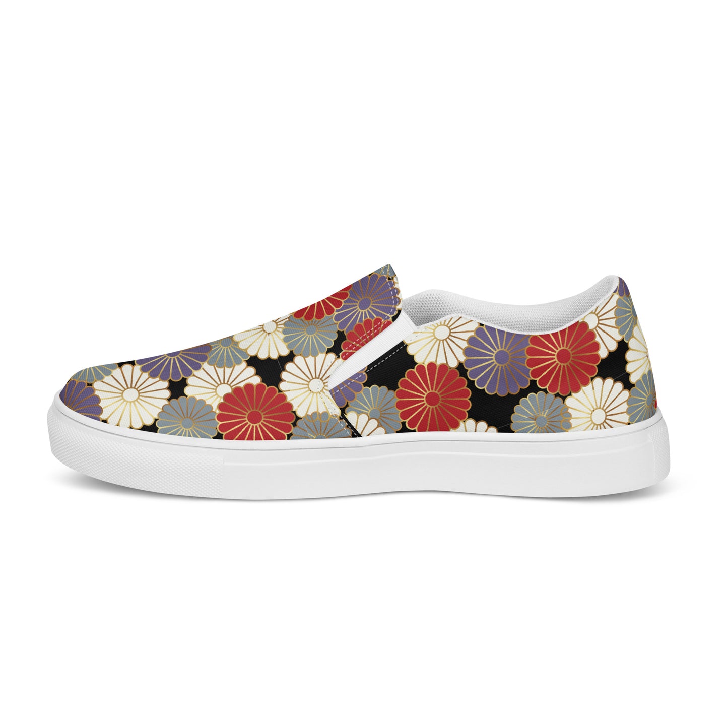 Silk Road | Women’s Slip-on Canvas Shoes | Chrysanthemum