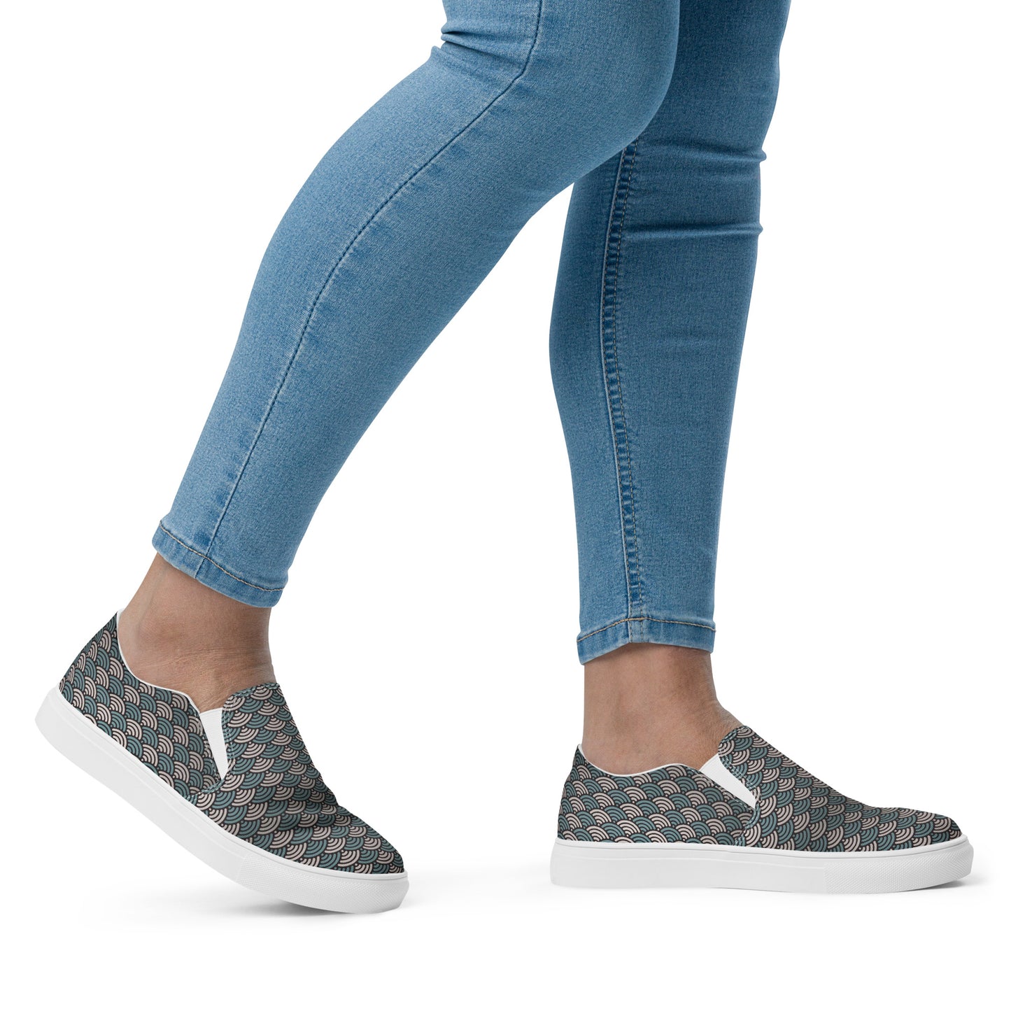 Silk Road | Women’s Slip-on Canvas Shoes | Sea Foam