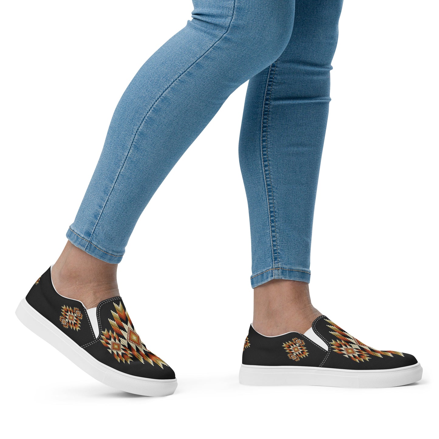 Southwest | Women’s Slip-on Canvas Shoes | Night Sky