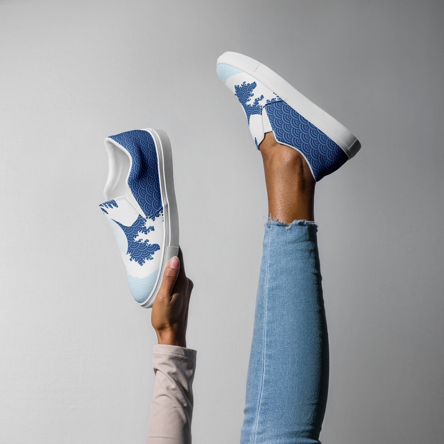 Silk Road | Women’s Slip-on Canvas Shoes | Tsunami Sky