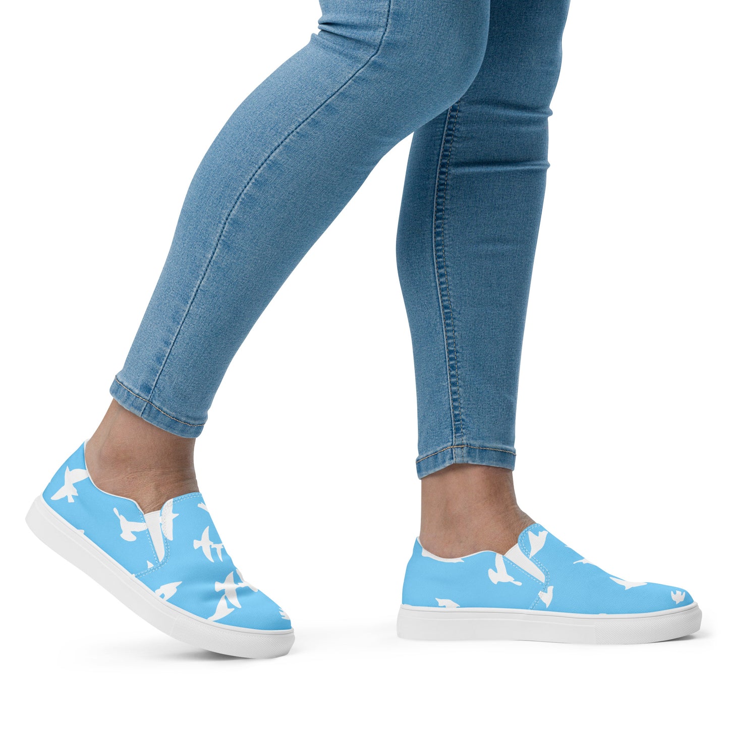 Eden Garden | Women’s Slip-on Canvas Shoes | Bluebird