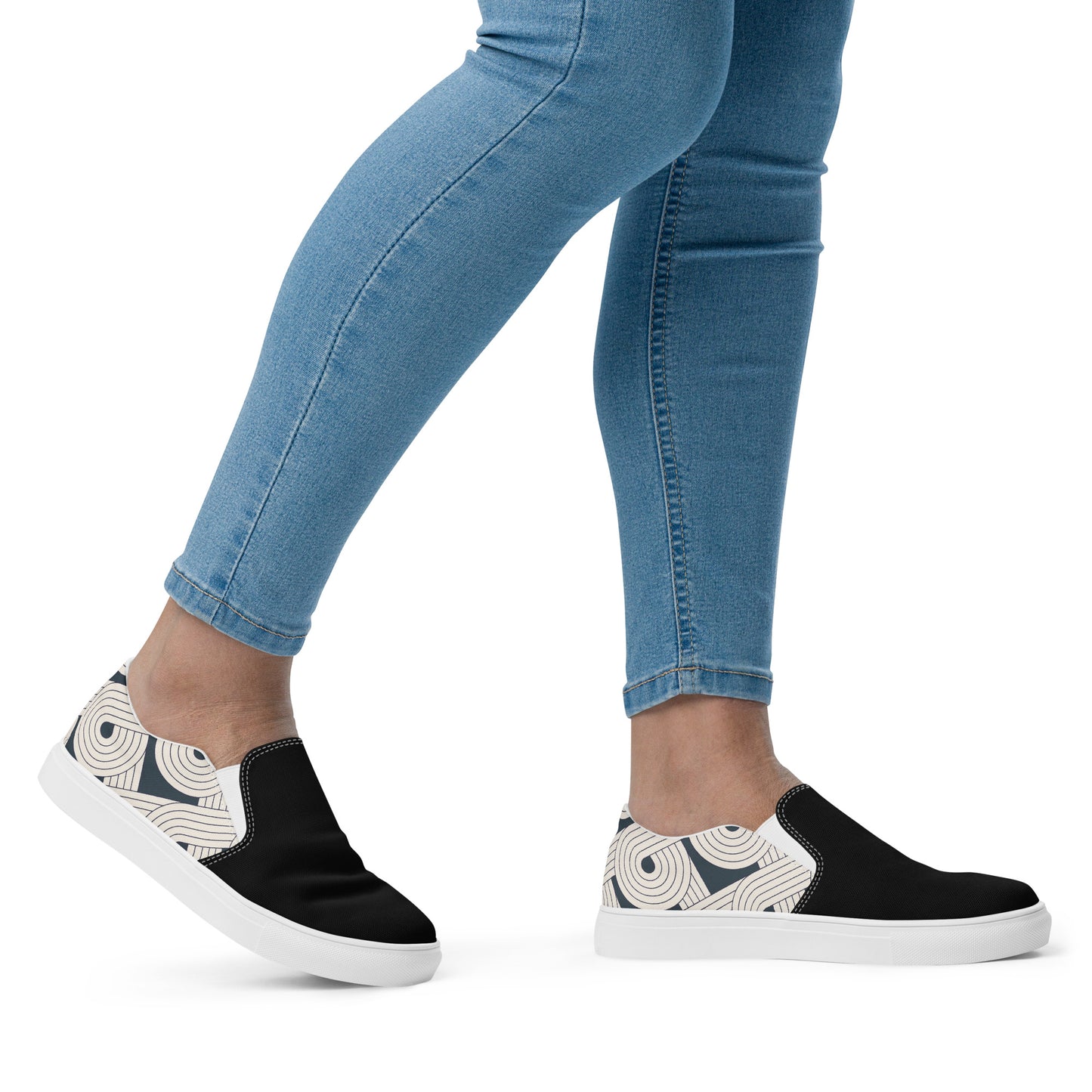 Silk Road | Women’s Slip-on Canvas Shoes | Dream Cloud 2Tone