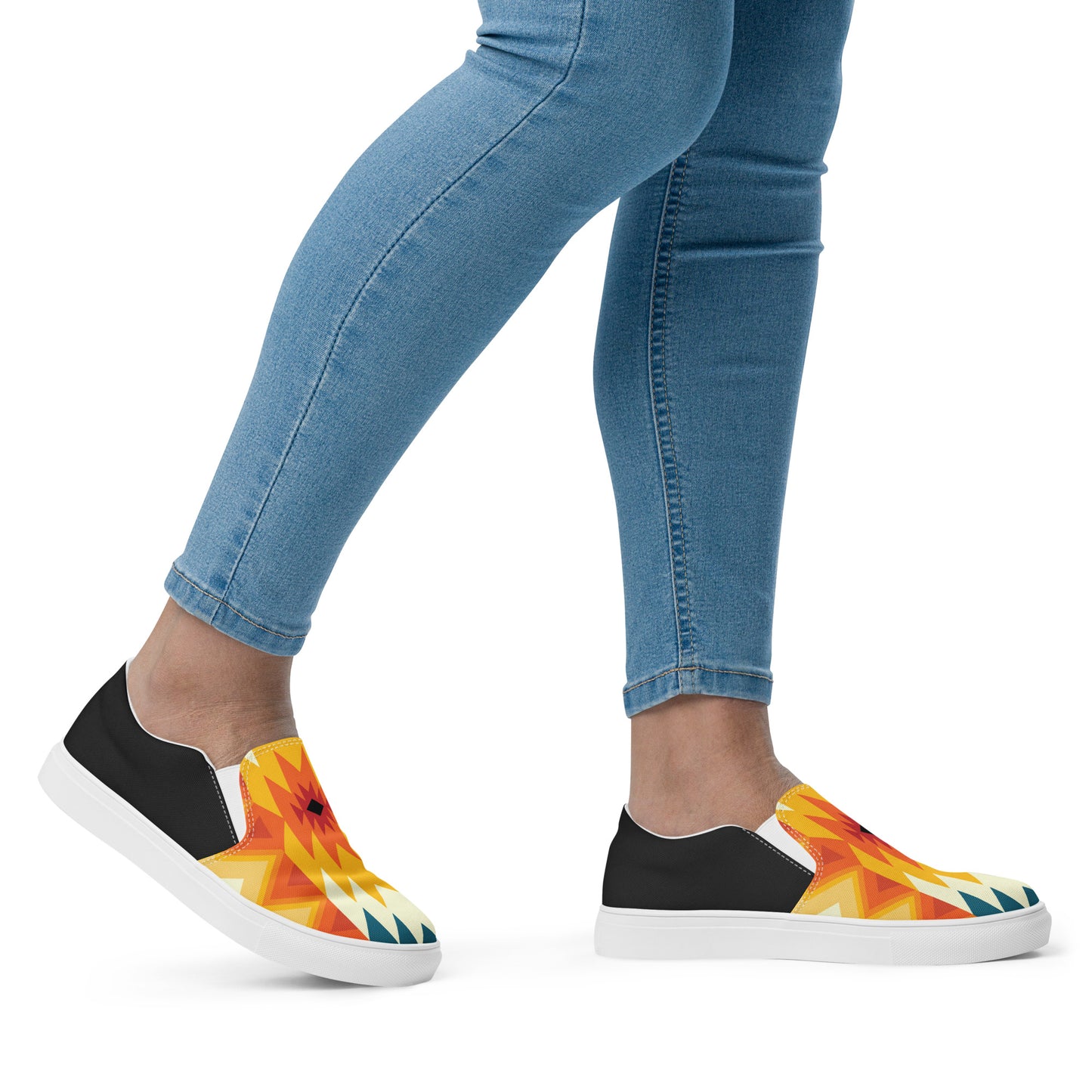 Southwest | Women’s Slip-on Canvas Shoes | Sundance Halftone