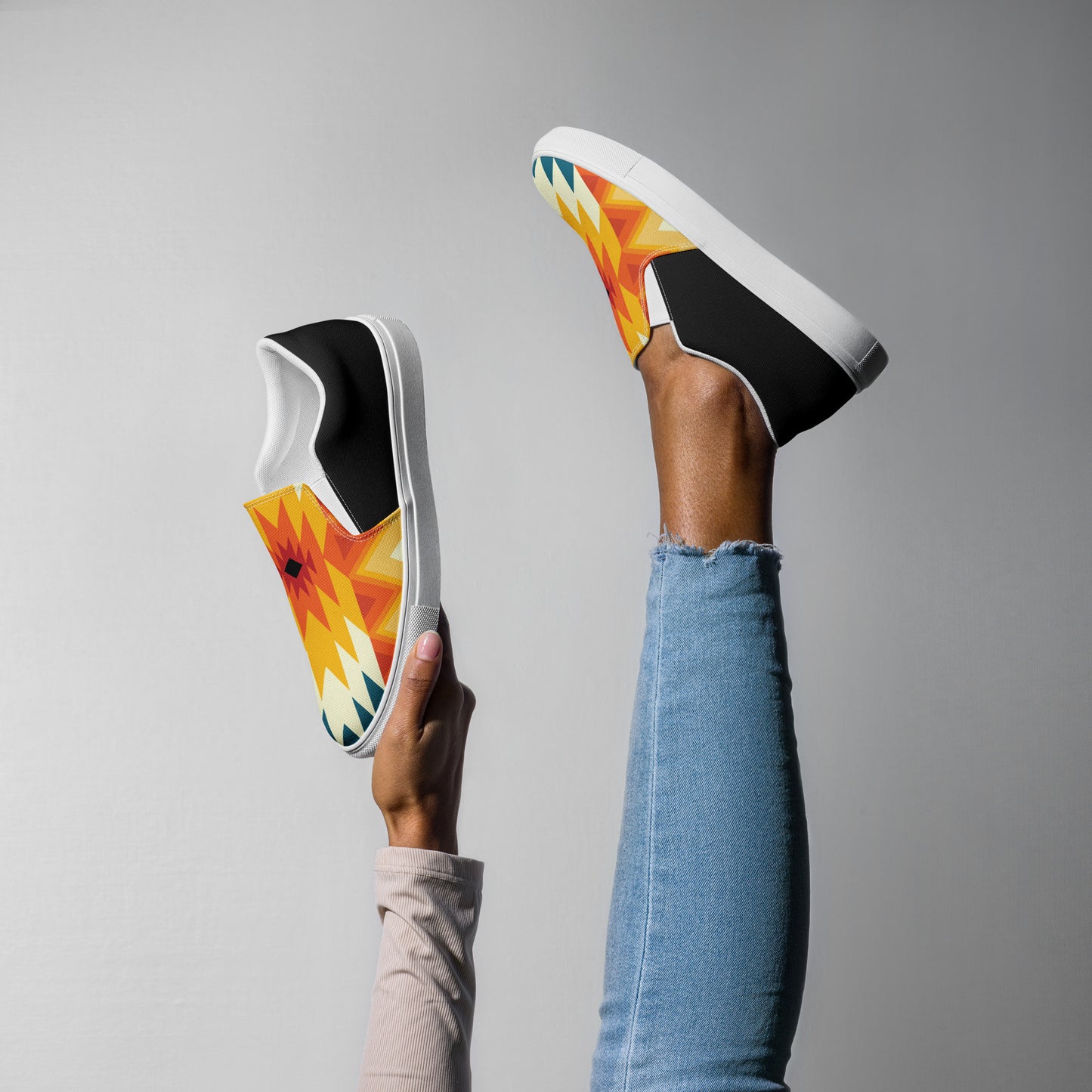 Southwest | Women’s Slip-on Canvas Shoes | Sundance Halftone