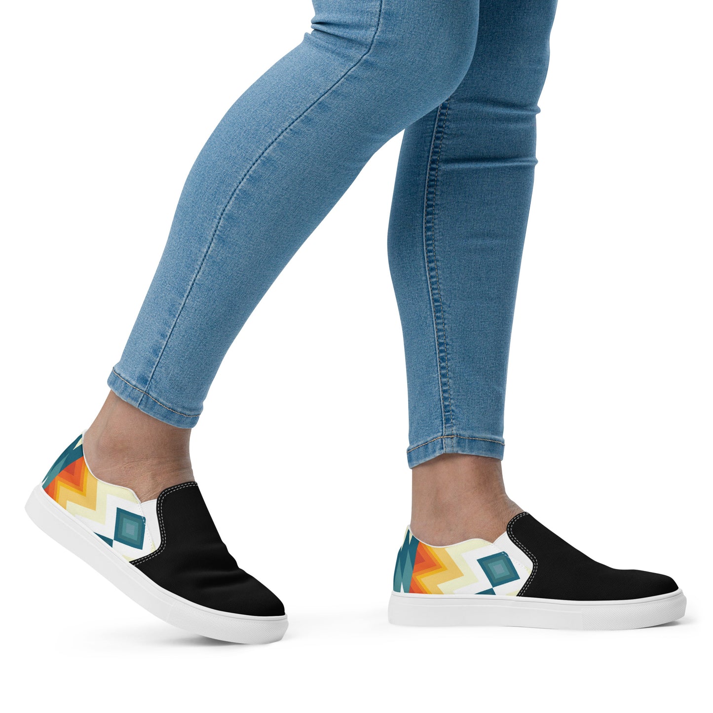 Southwest | Women’s Slip-on Canvas Shoes | Sundance 2Tone