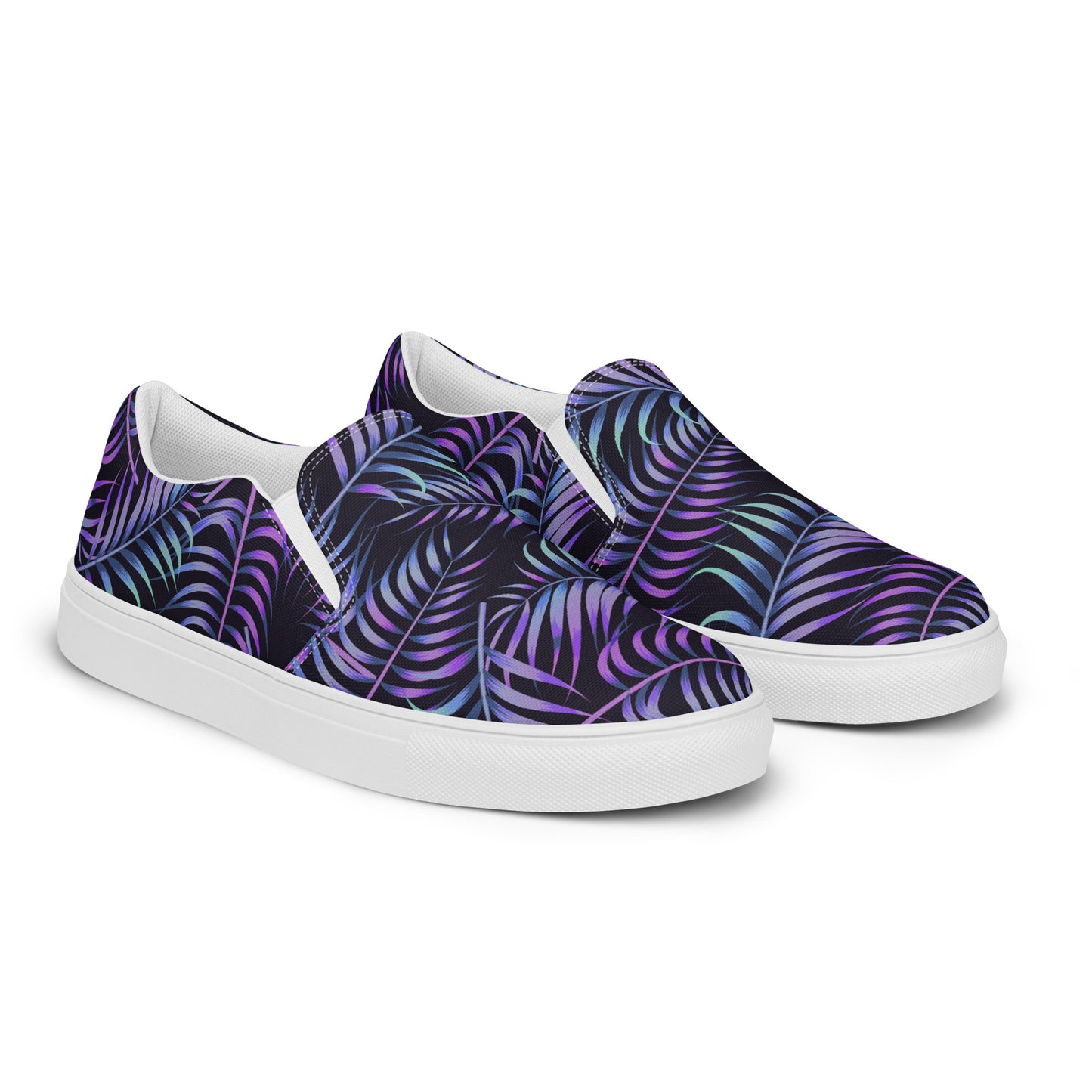 Eden Garden | Women’s Slip-on Canvas Shoes | Purple Haze