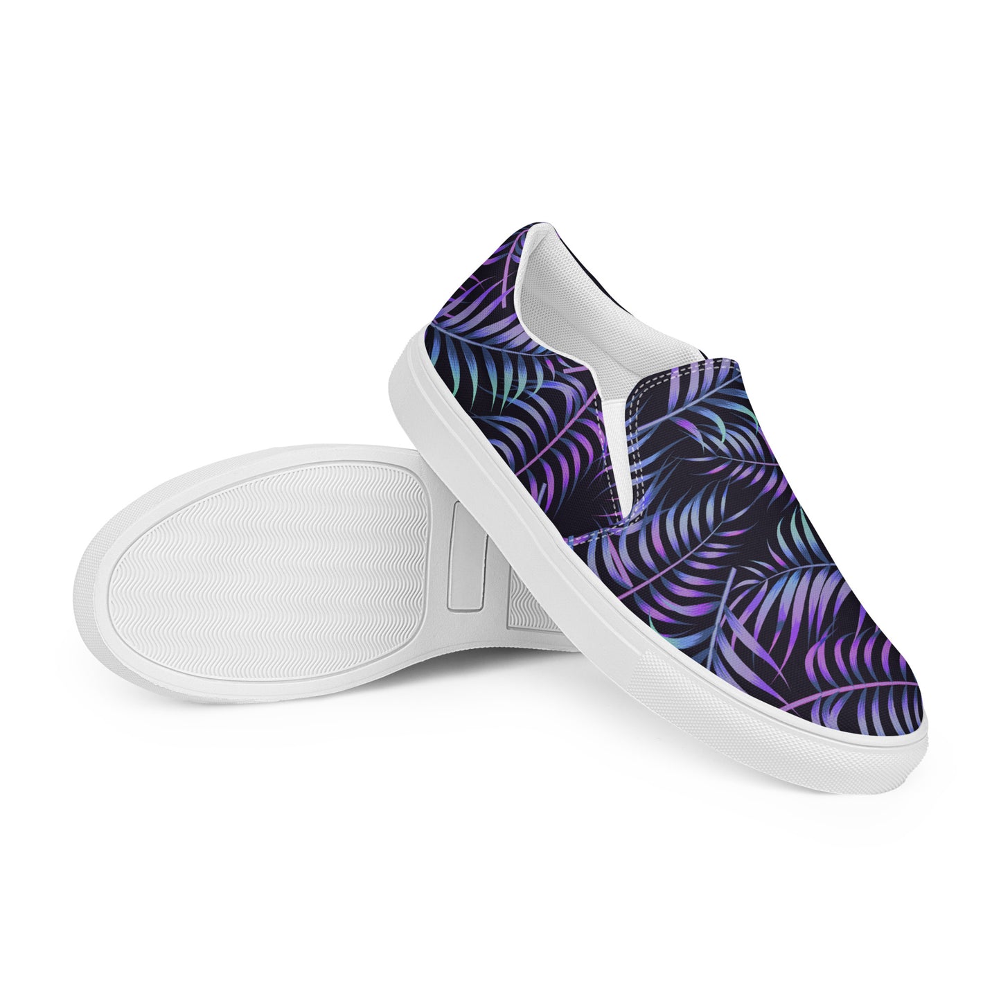 Eden Garden | Women’s Slip-on Canvas Shoes | Purple Haze