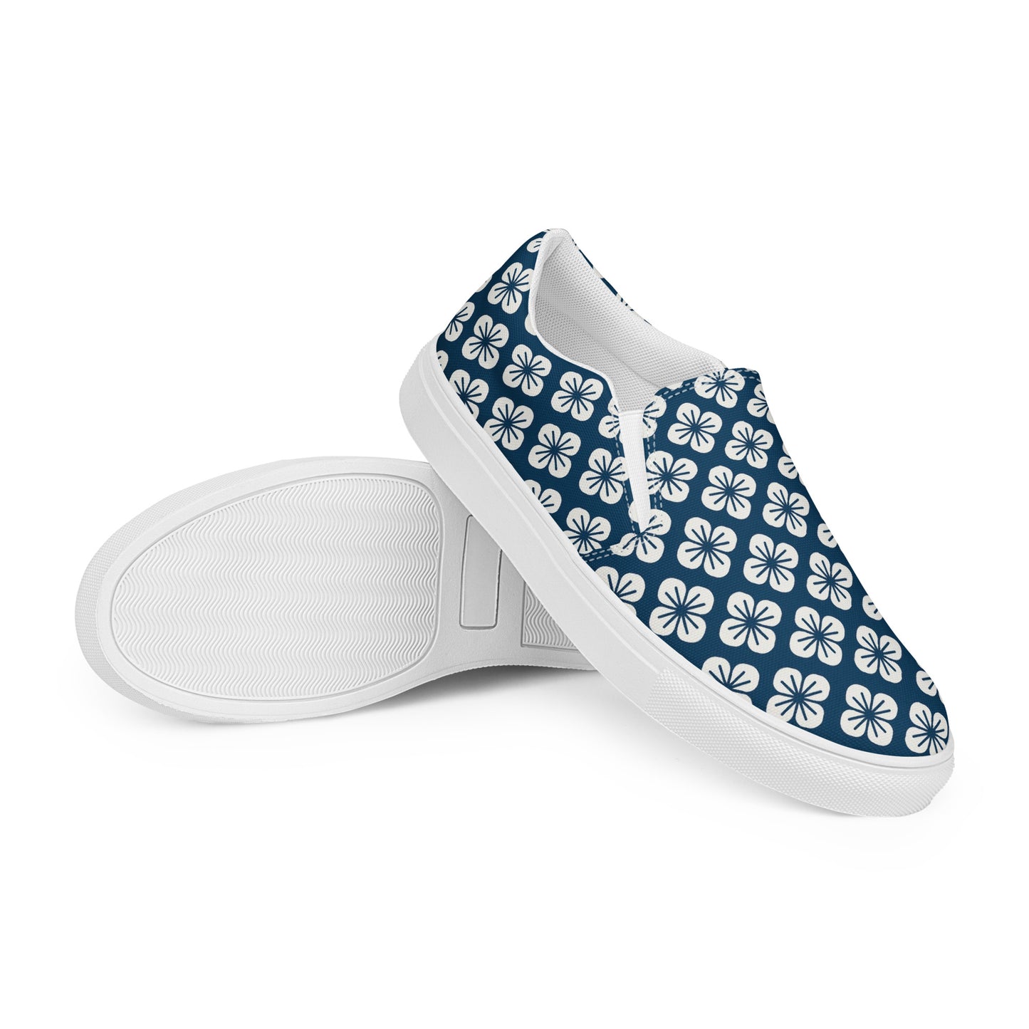 Silk Road | Women’s Slip-on Canvas Shoes | Blue Orchid