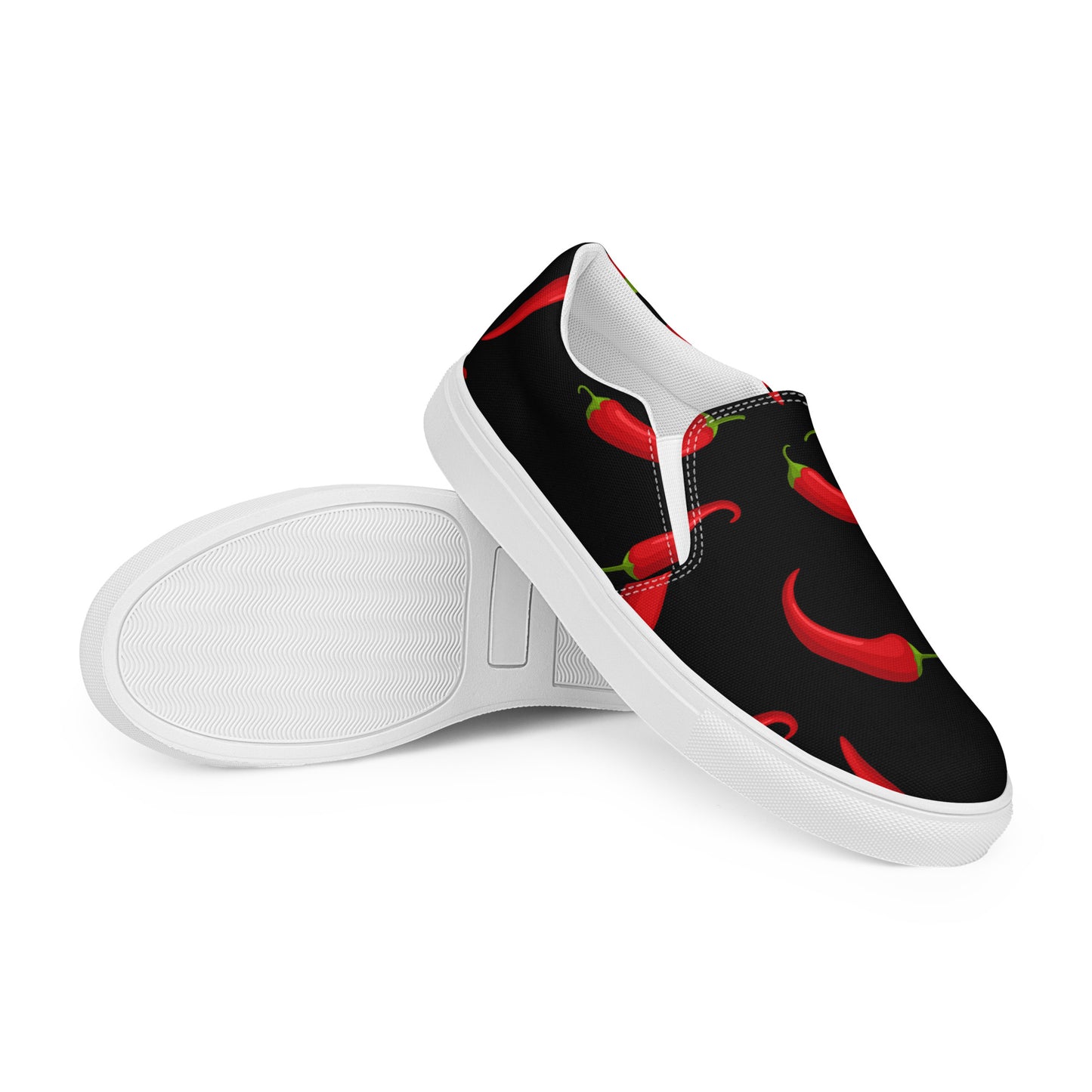 Eden Garden | Women’s Slip-on Canvas Shoes | Hot Chili