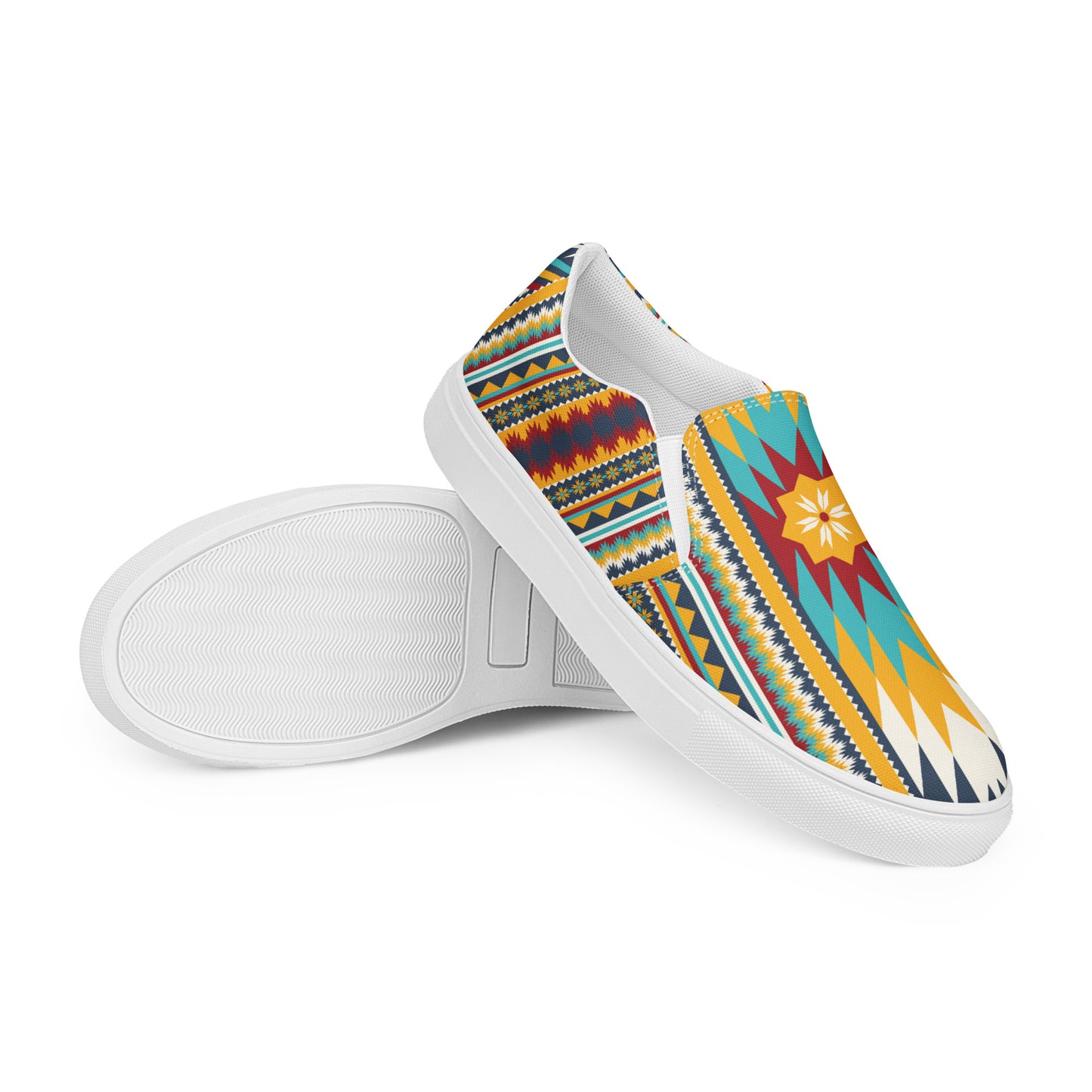 Southwest | Women’s Slip-on Canvas Shoes | Nakona