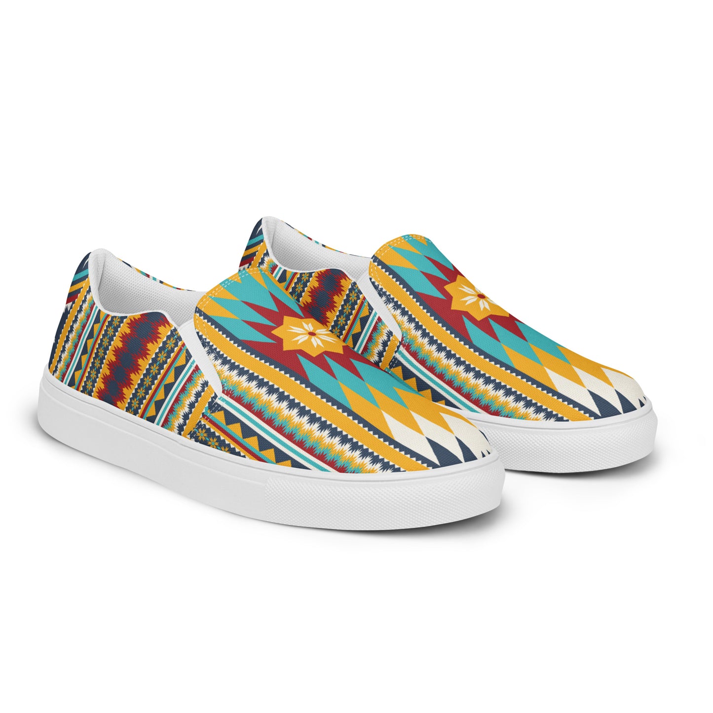 Southwest | Women’s Slip-on Canvas Shoes | Nakona