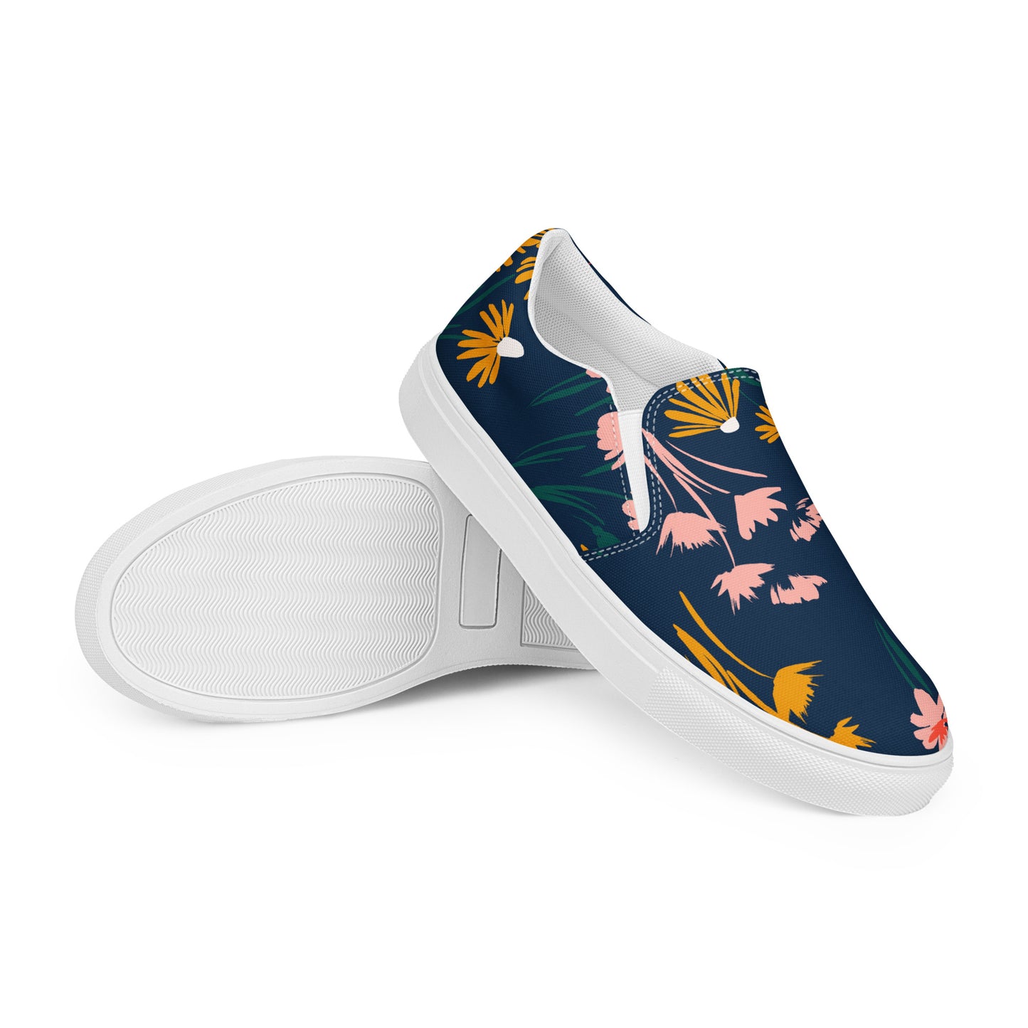 Eden Garden | Women’s Slip-on Canvas Shoes | Coneflower