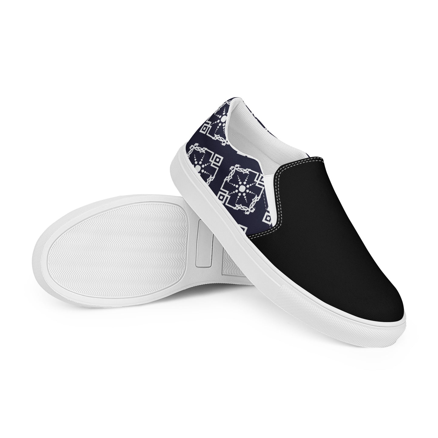 Silk Road | Women’s Slip-on Canvas Shoes | Moroccan Sun 2Tone