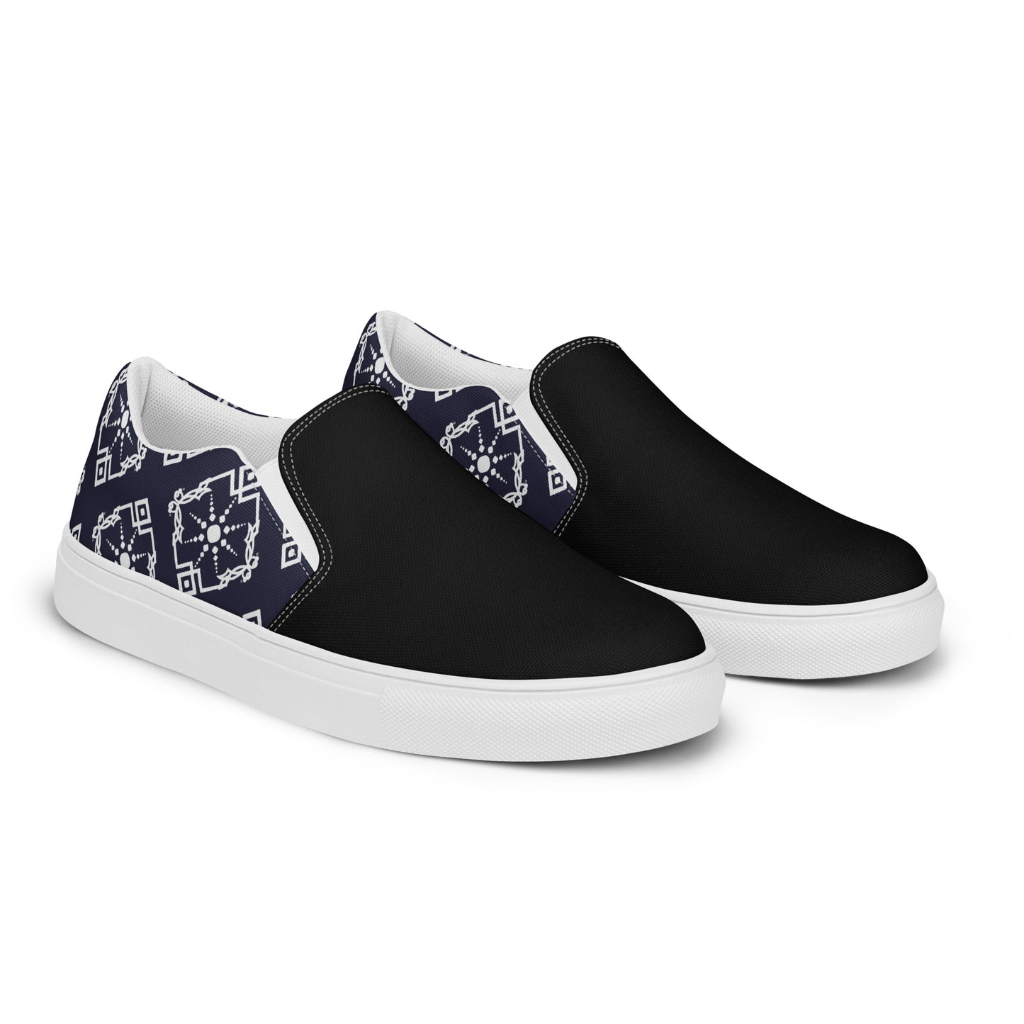 Silk Road | Women’s Slip-on Canvas Shoes | Moroccan Sun 2Tone