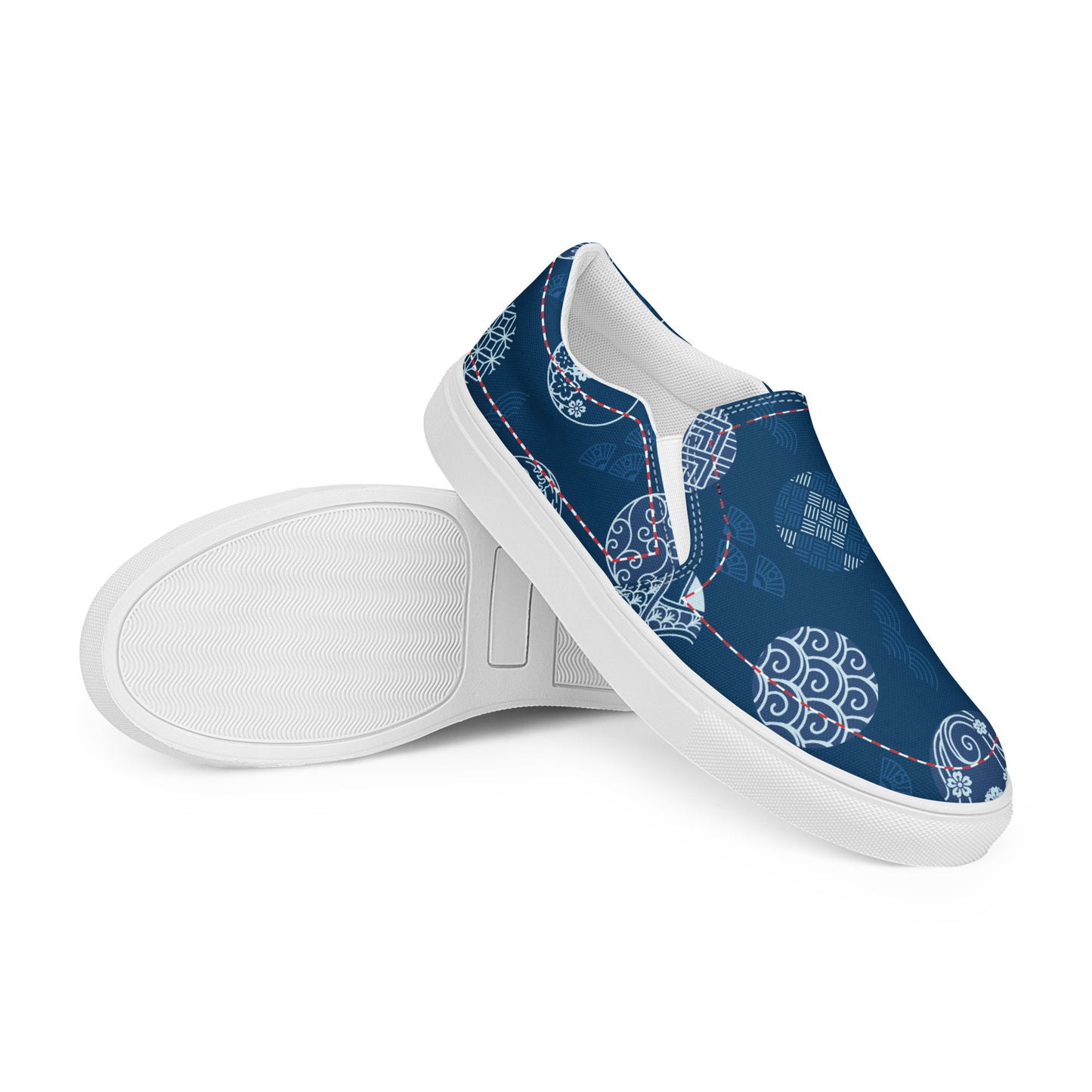 Silk Road | Women’s Slip-on Canvas Shoes | Blue Seal