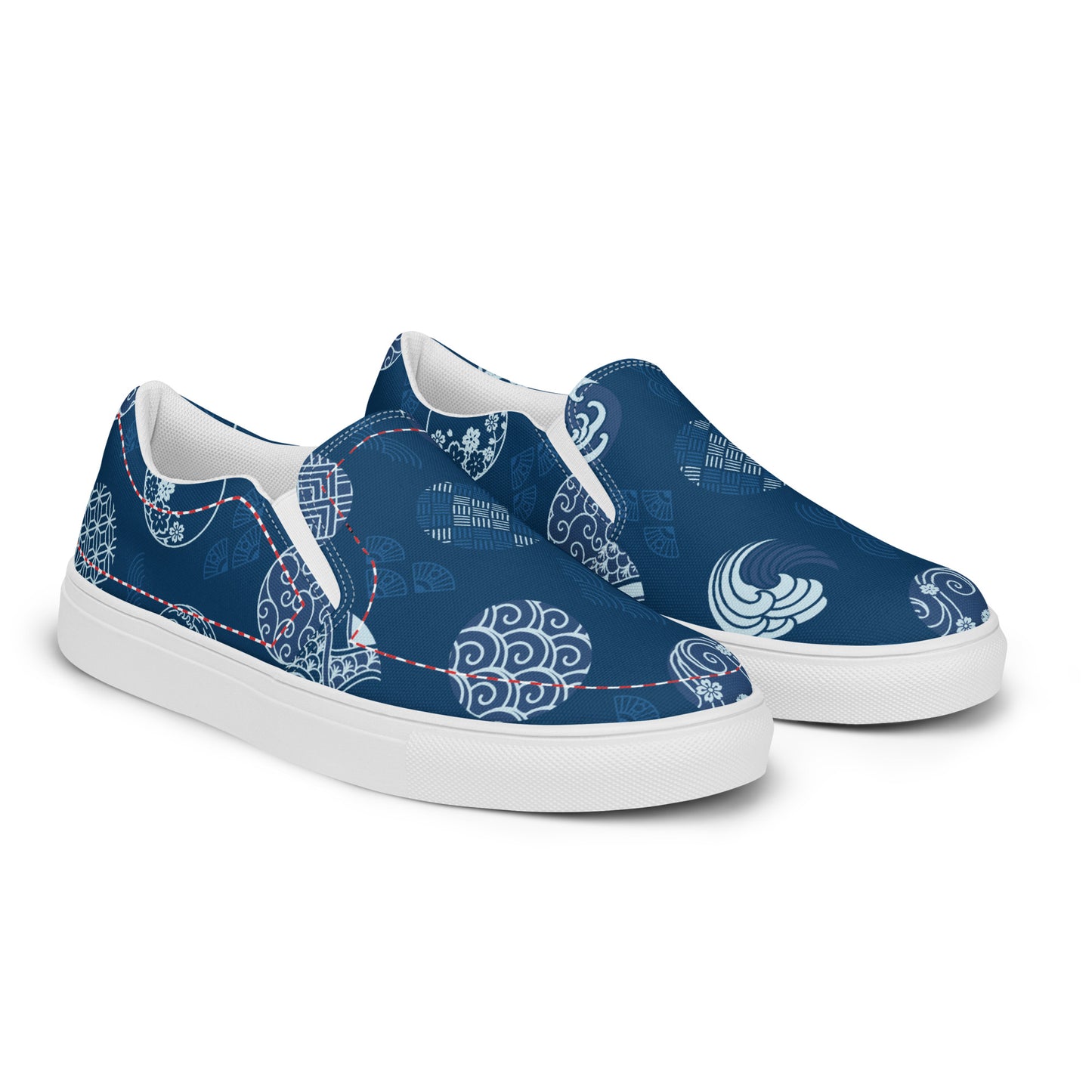 Silk Road | Women’s Slip-on Canvas Shoes | Blue Seal