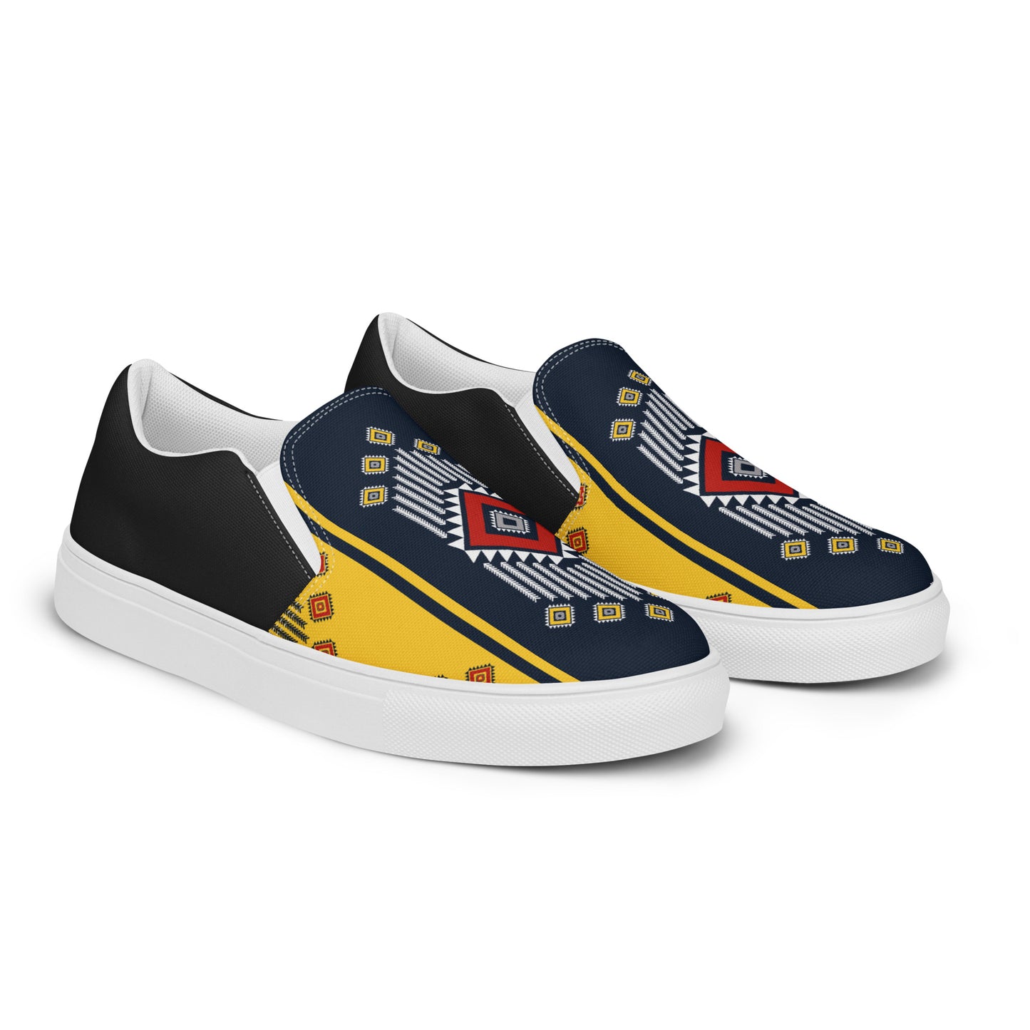 Southwest | Women’s Slip-on Canvas Shoes | Kaibito Halftone