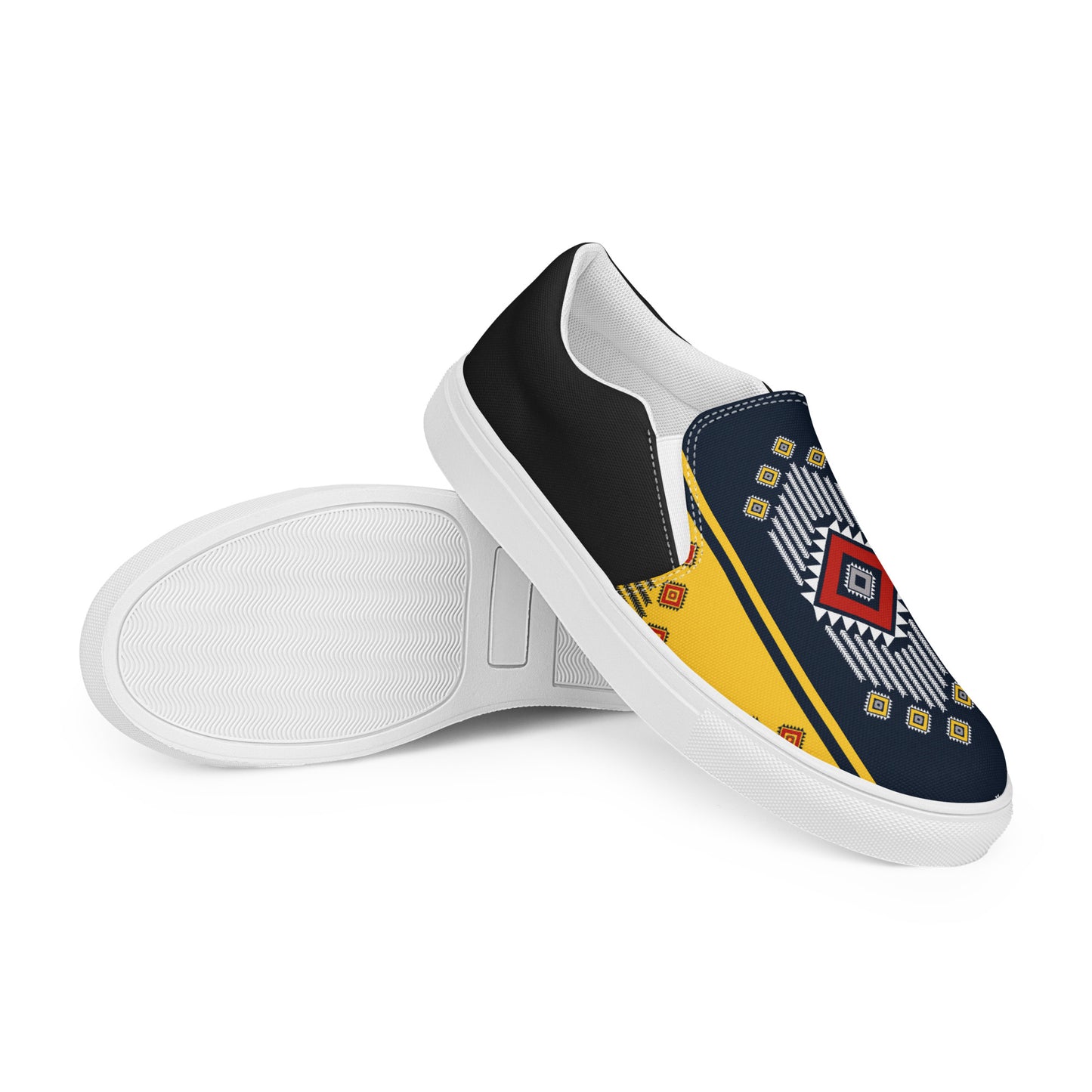 Southwest | Women’s Slip-on Canvas Shoes | Kaibito Halftone