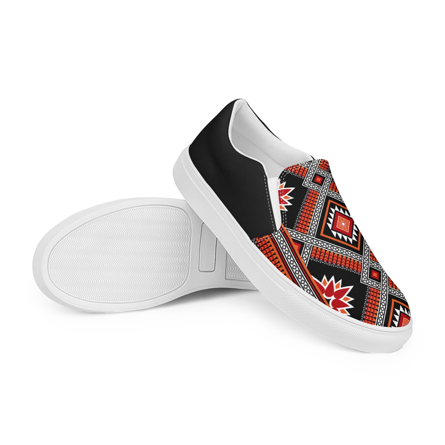 Southwest | Women’s Slip-on Canvas Shoes | Barbarosa Halftone