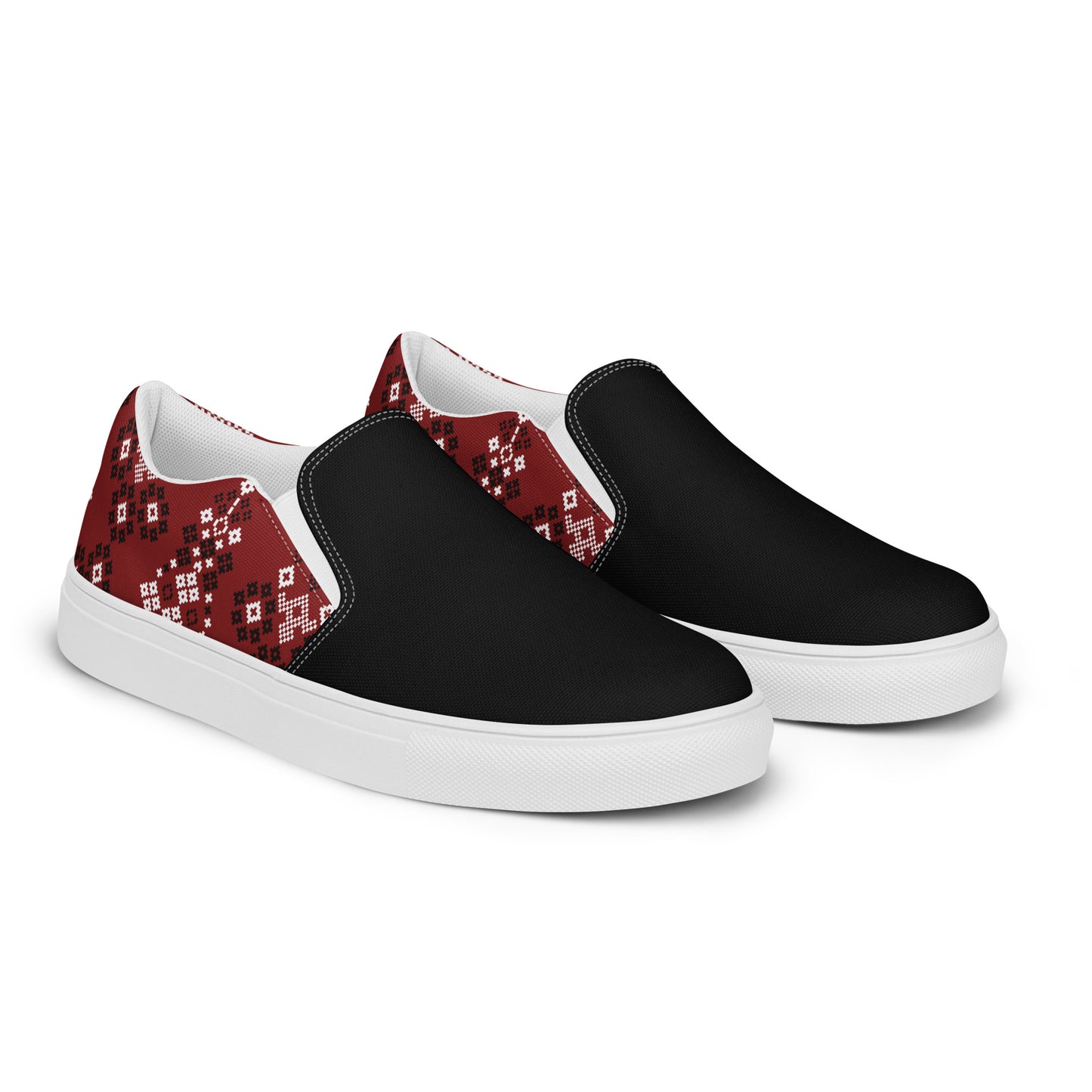 Southwest | Women’s Slip-on Canvas Shoes | Red Mesa 2Tone