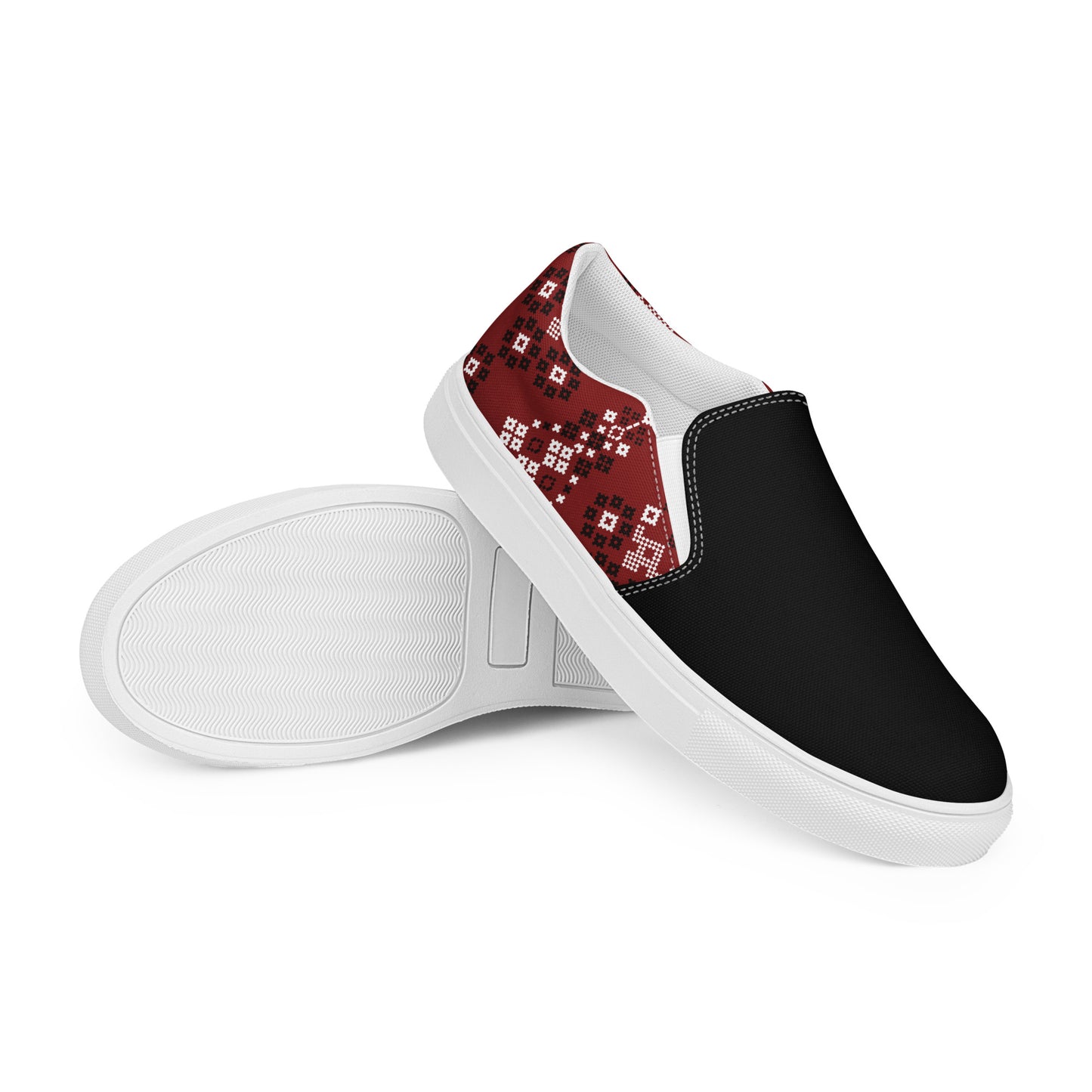 Southwest | Women’s Slip-on Canvas Shoes | Red Mesa 2Tone