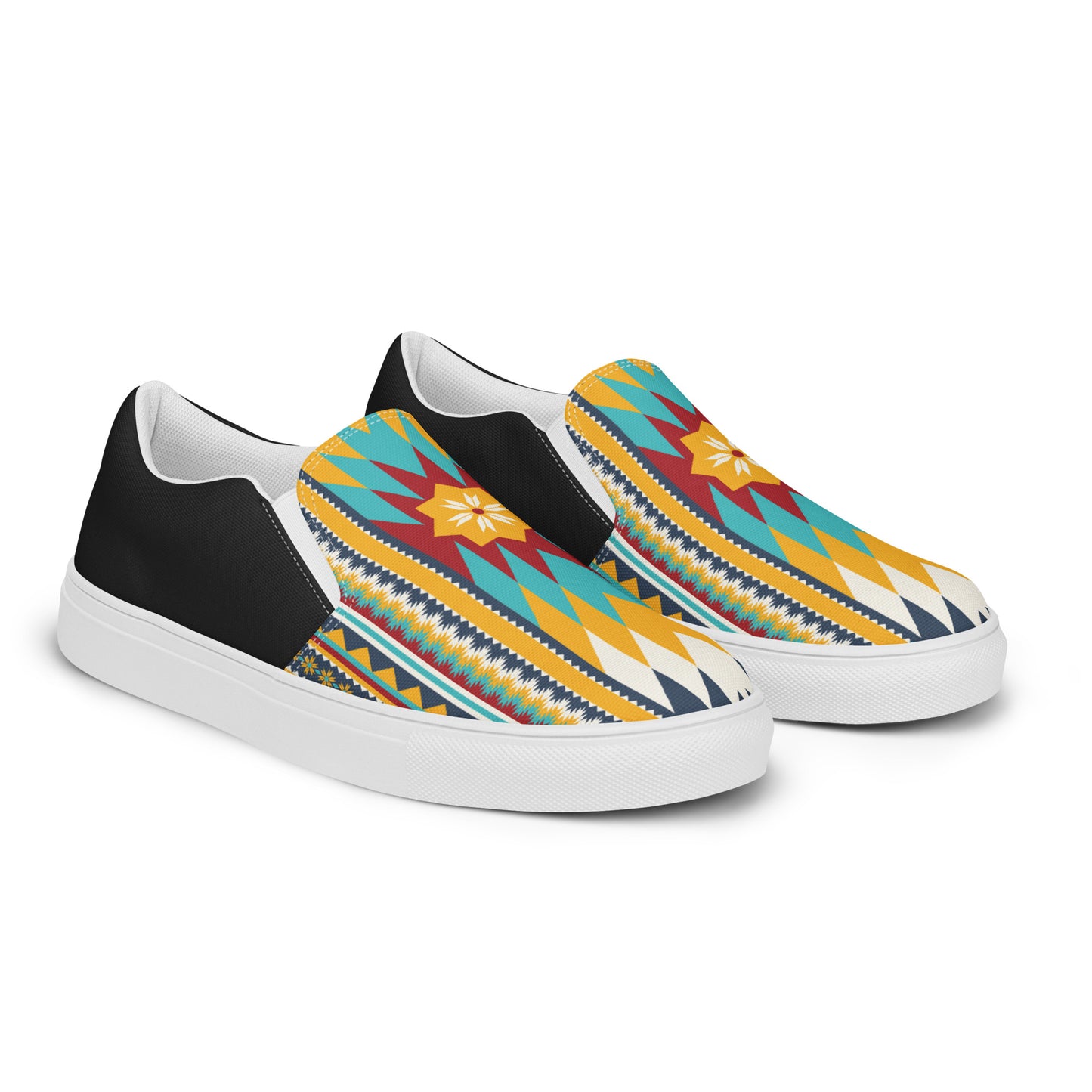 Southwest | Women’s Slip-on Canvas Shoes | Nakona Halftone