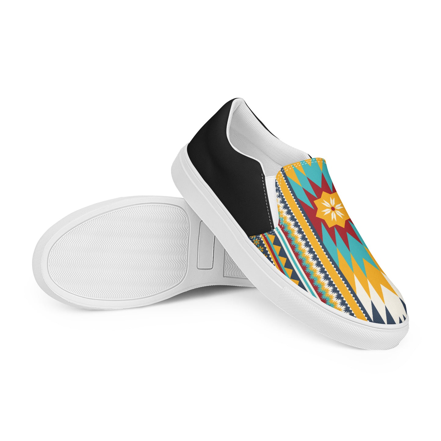 Southwest | Women’s Slip-on Canvas Shoes | Nakona Halftone