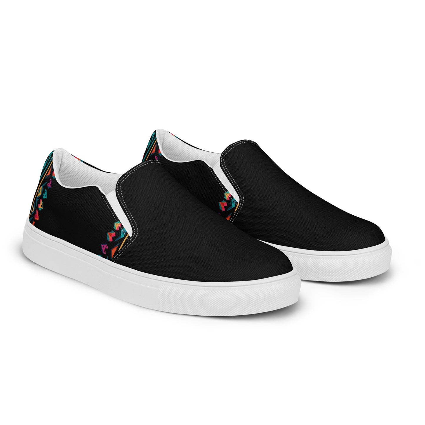 Southwest | Women’s Slip-on Canvas Shoes | Ixtlan 2Tone