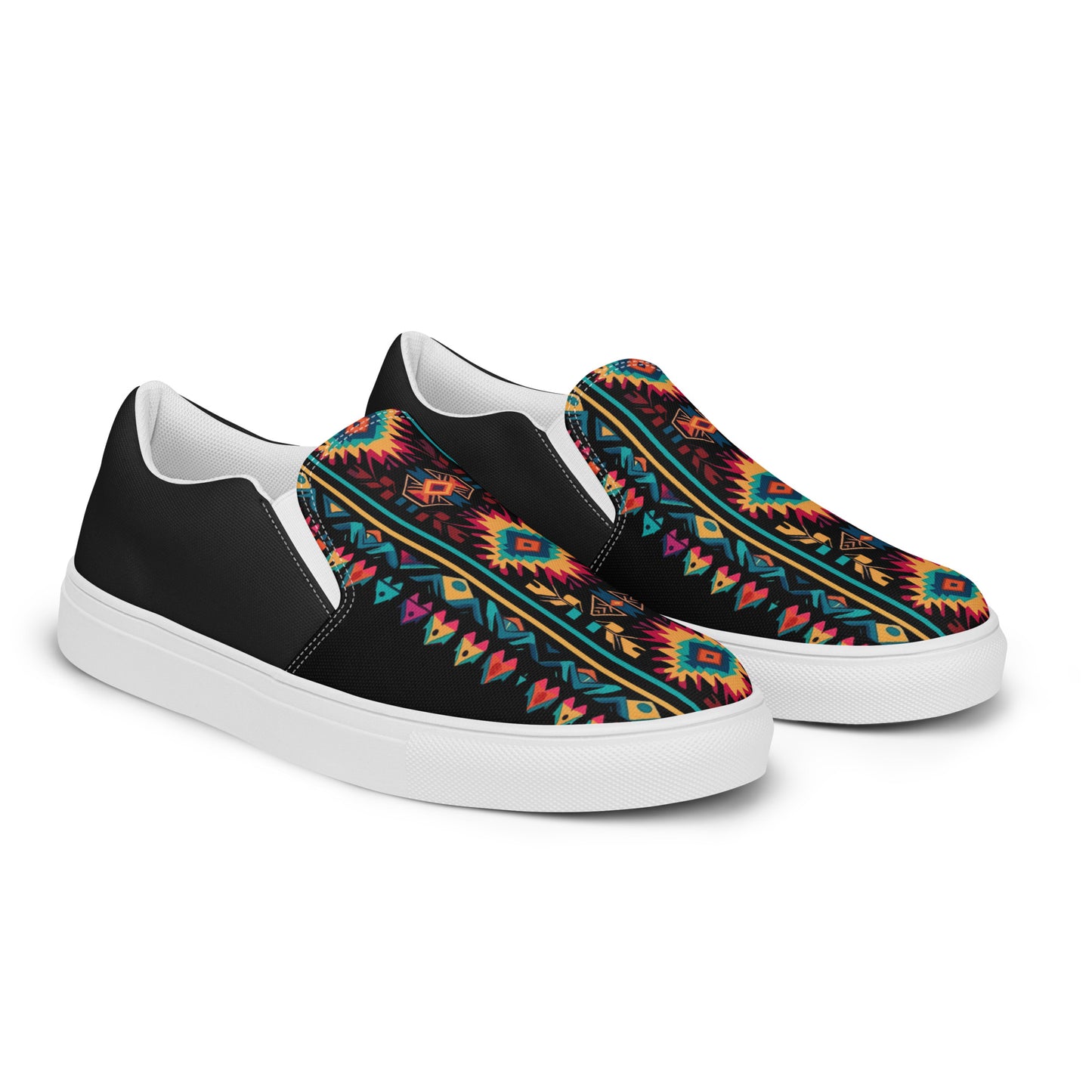 Southwest | Women’s Slip-on Canvas Shoes | Ixtlan Halftone